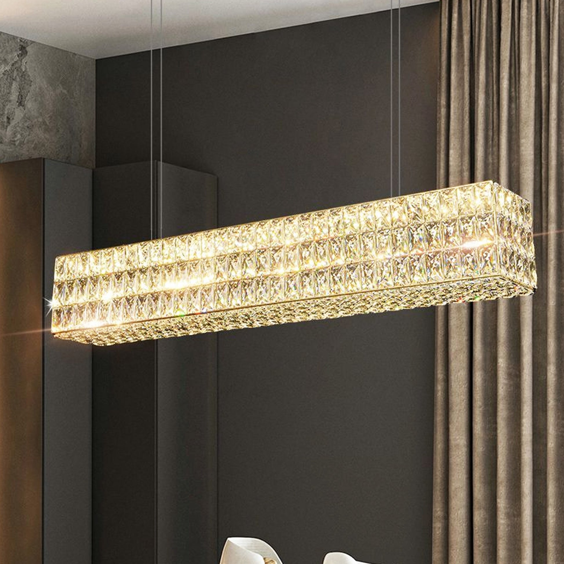 Lampa Sufitowa Wisząca Led App1566-cp Gold  4