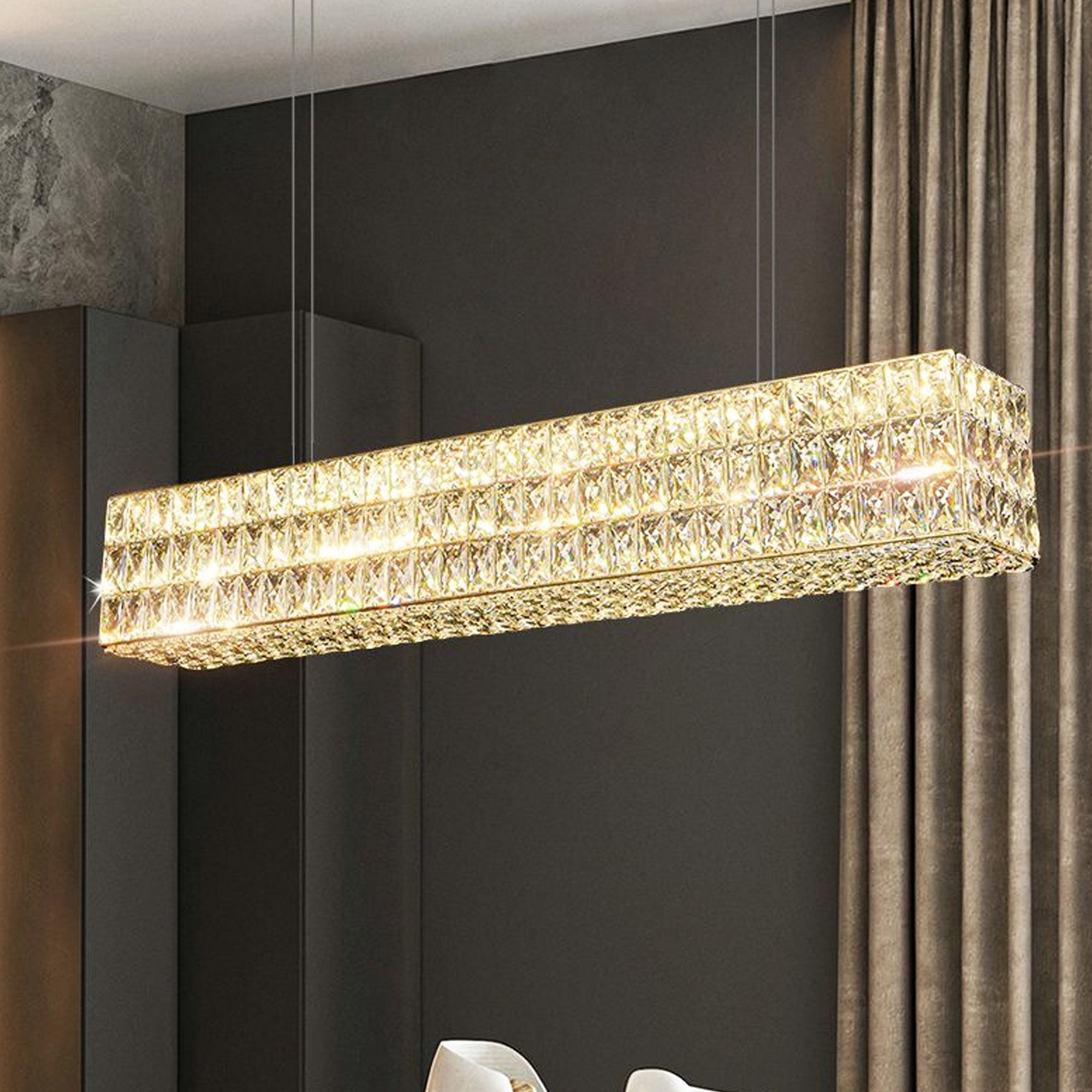 Lampa Sufitowa Wisząca Led App1566-cp Gold  4