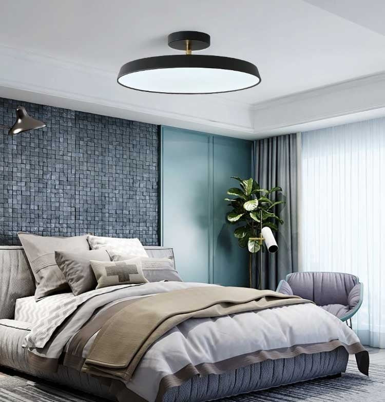 Lampa Wisząca Regulowana App860-c 50 Cm Czarna  2