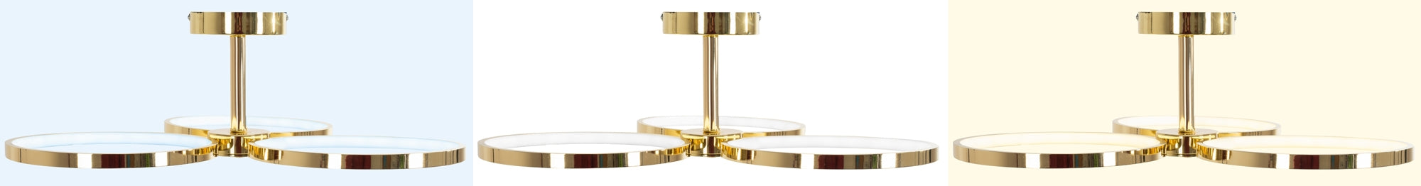 Lampa Sufitowa Wisząca Led App993-c Złota + Pilot  7