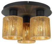 Lampa Sufitowa Wisząca APP1819-3CPR Black  1