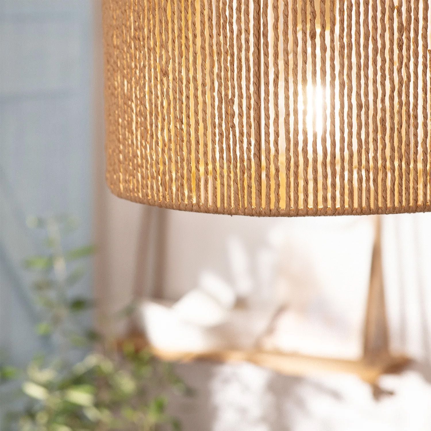 Lampa Wisząca Boho 40cm APP1325-1CP  3