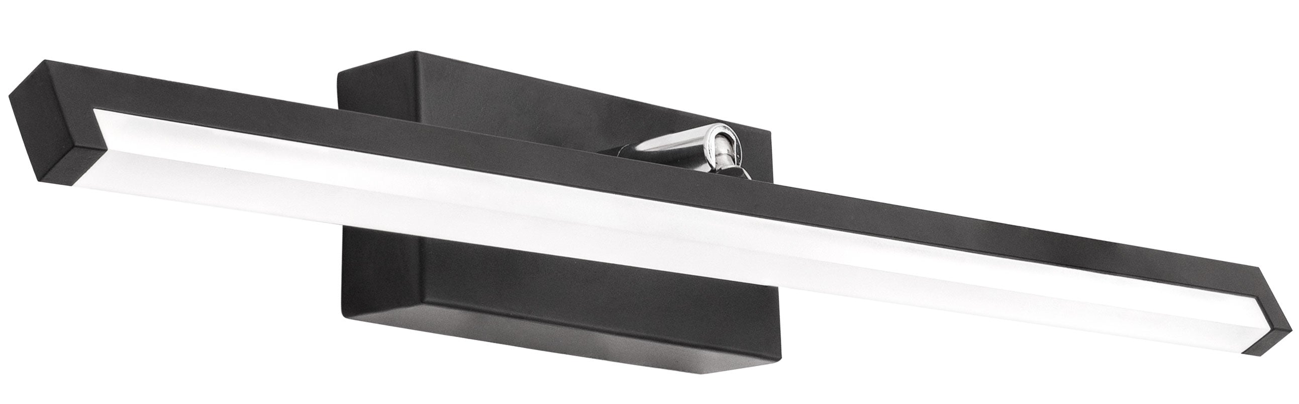 Lampa Kinkiet Łazienkowy Led Nad Lustro 12w 50cm APP373-1W Czarna  1