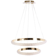 Lampa Wisząca Led G045-2cp Gold  1