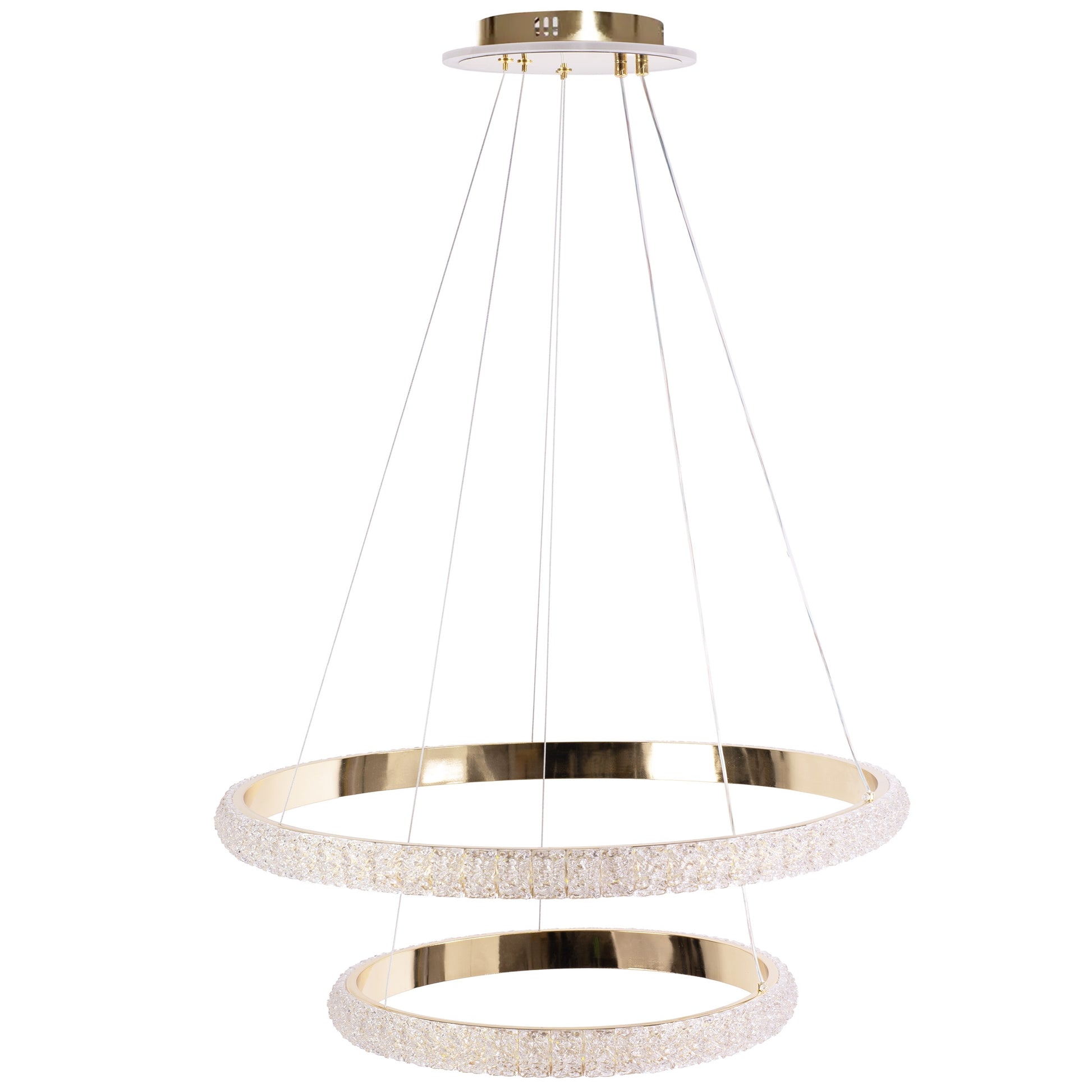 Lampa Wisząca Led G045-2cp Gold  1