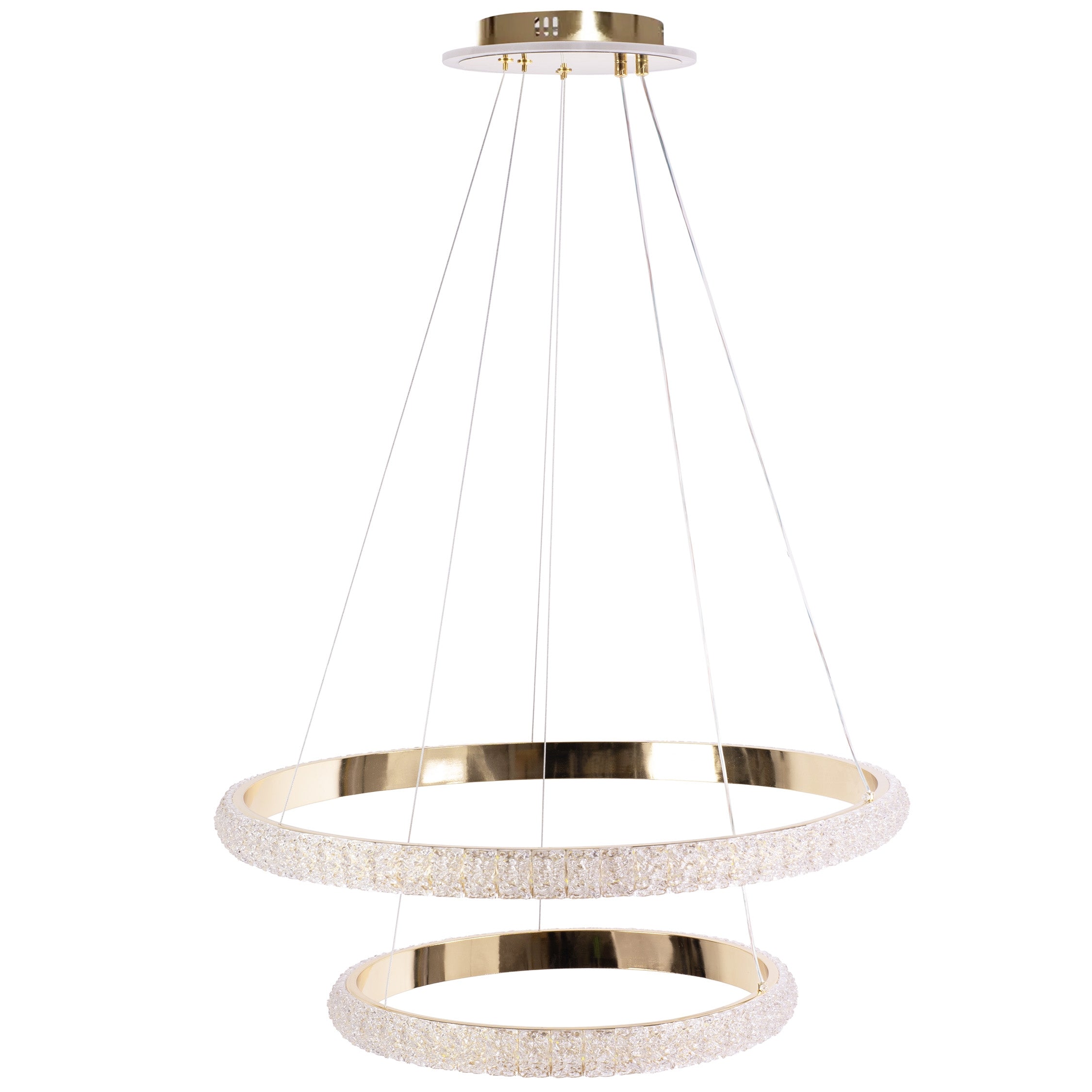 Lampa Wisząca Led G045-2cp Gold  1