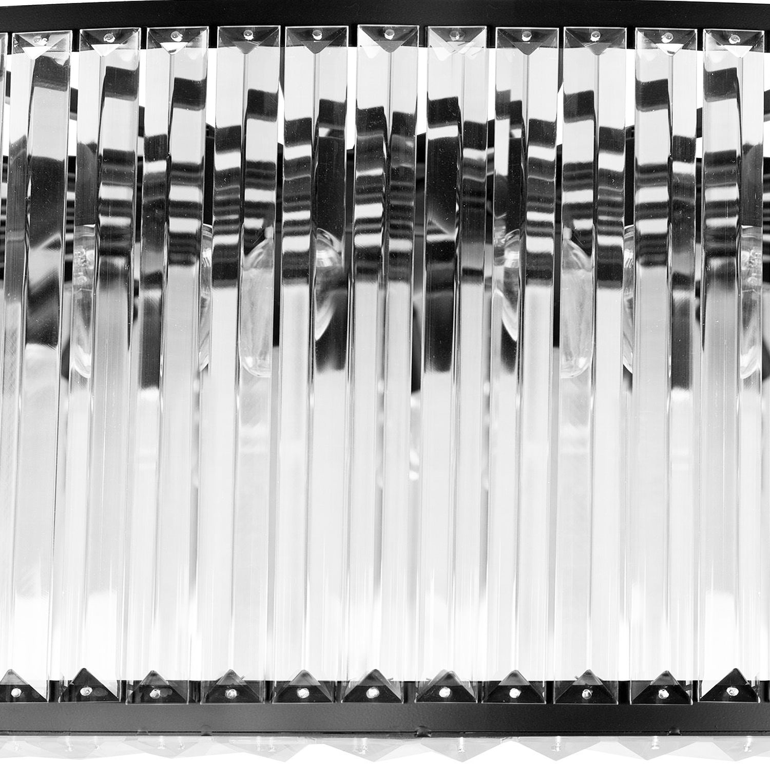 Lampa Kryształowa Wisząca APP1651-6CP Black  5