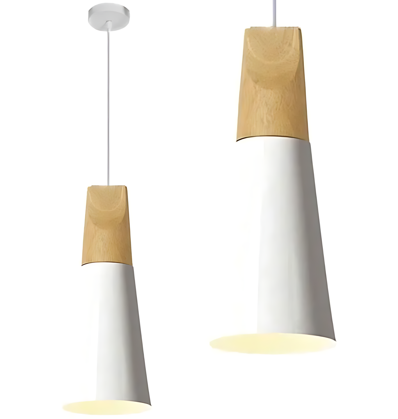 Lampa Sufitowa Scandi B APP058-1CP Biała  1