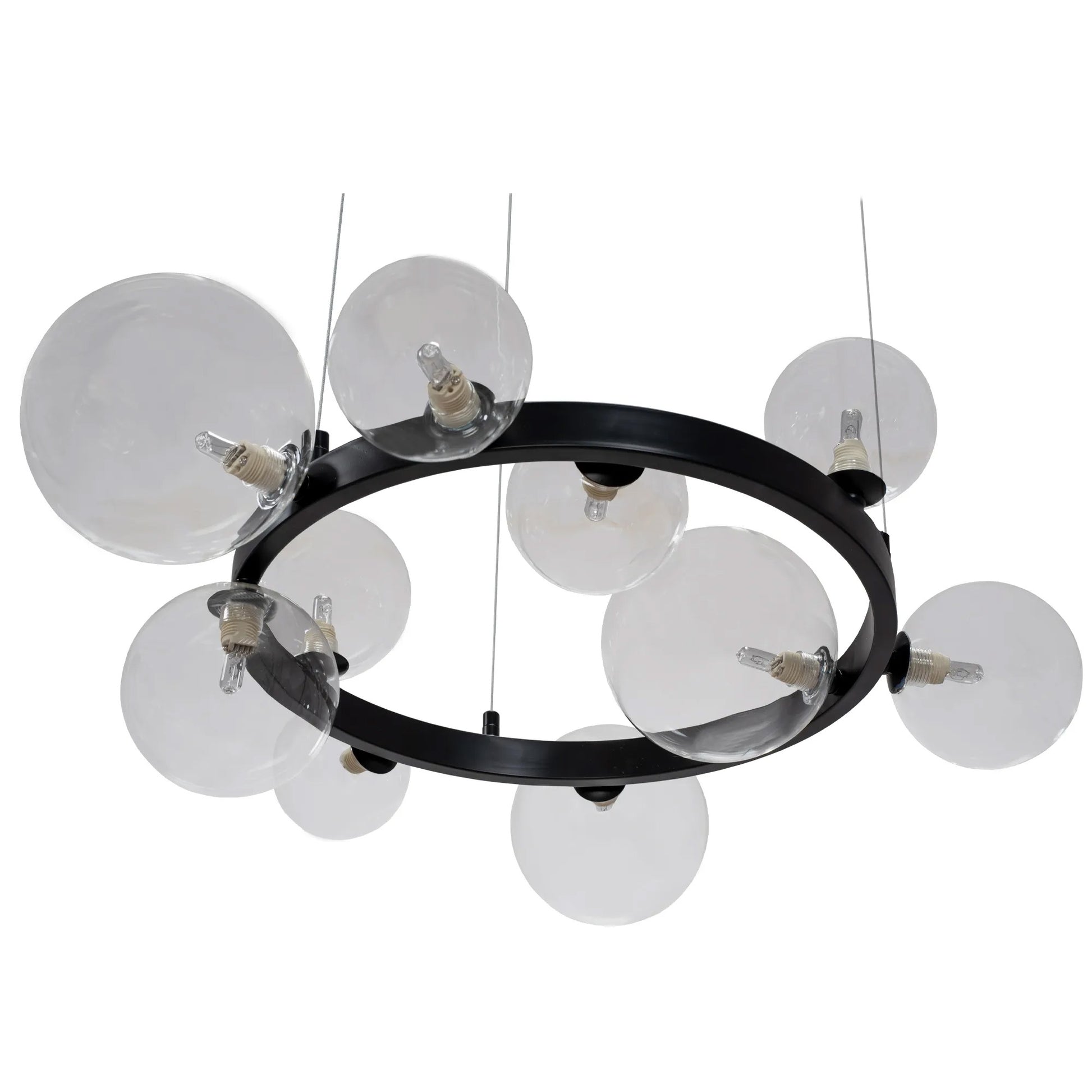 Lampa Wisząca APP1159-10CP Czarna  3