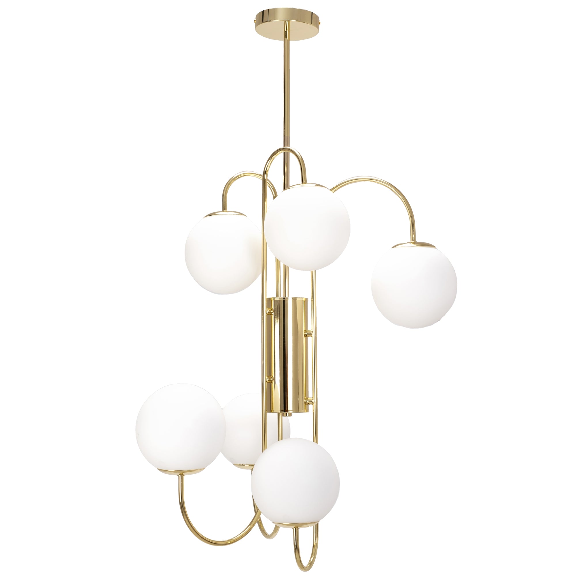 Lampa Wisząca APP1003-6CP Złota  1