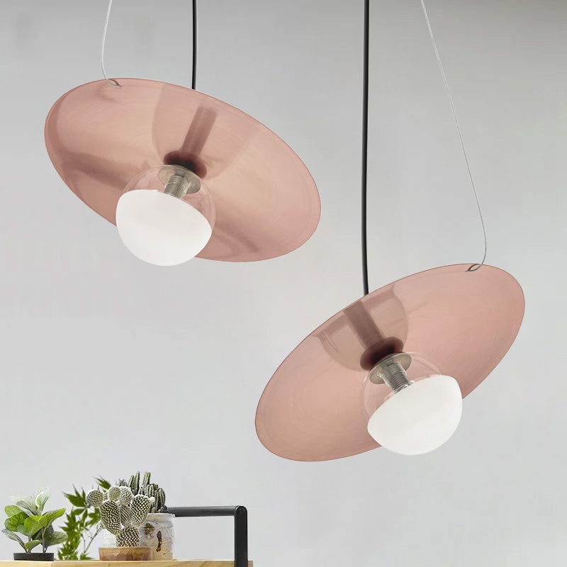 Lampa Sufitowa Wisząca App1418-cp Czarna/różowe Złoto  2