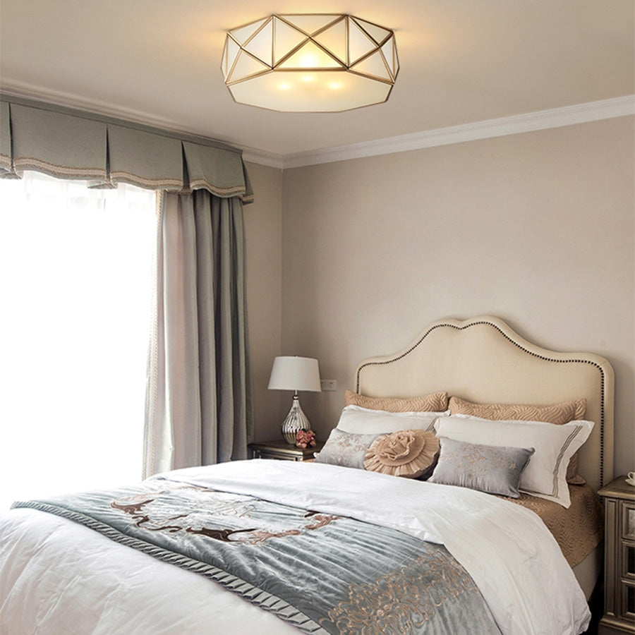 Lampa Sufitowa 35cm App1238-c Złota  2