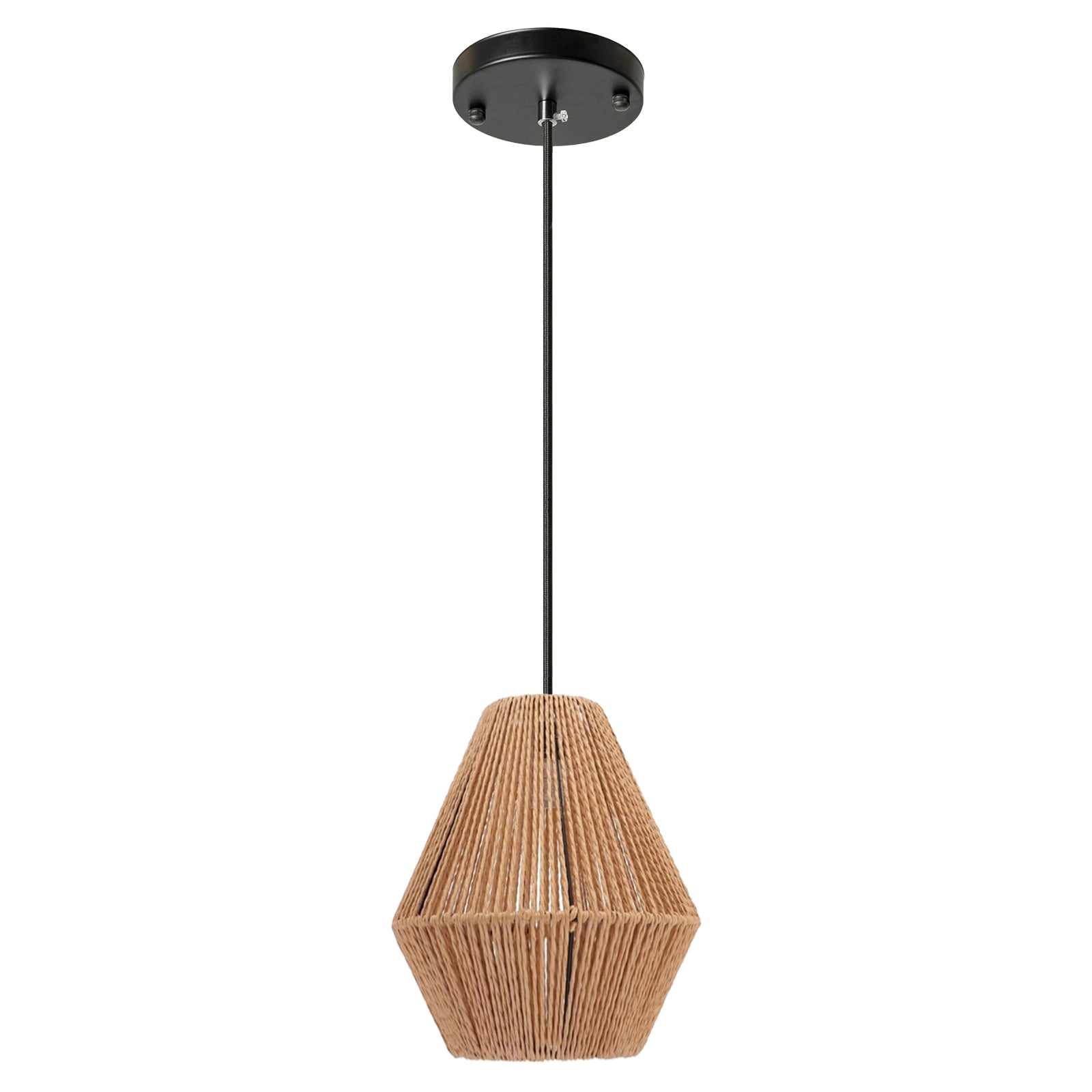 Lampa Wisząca Boho APP1150-1W Wood  2