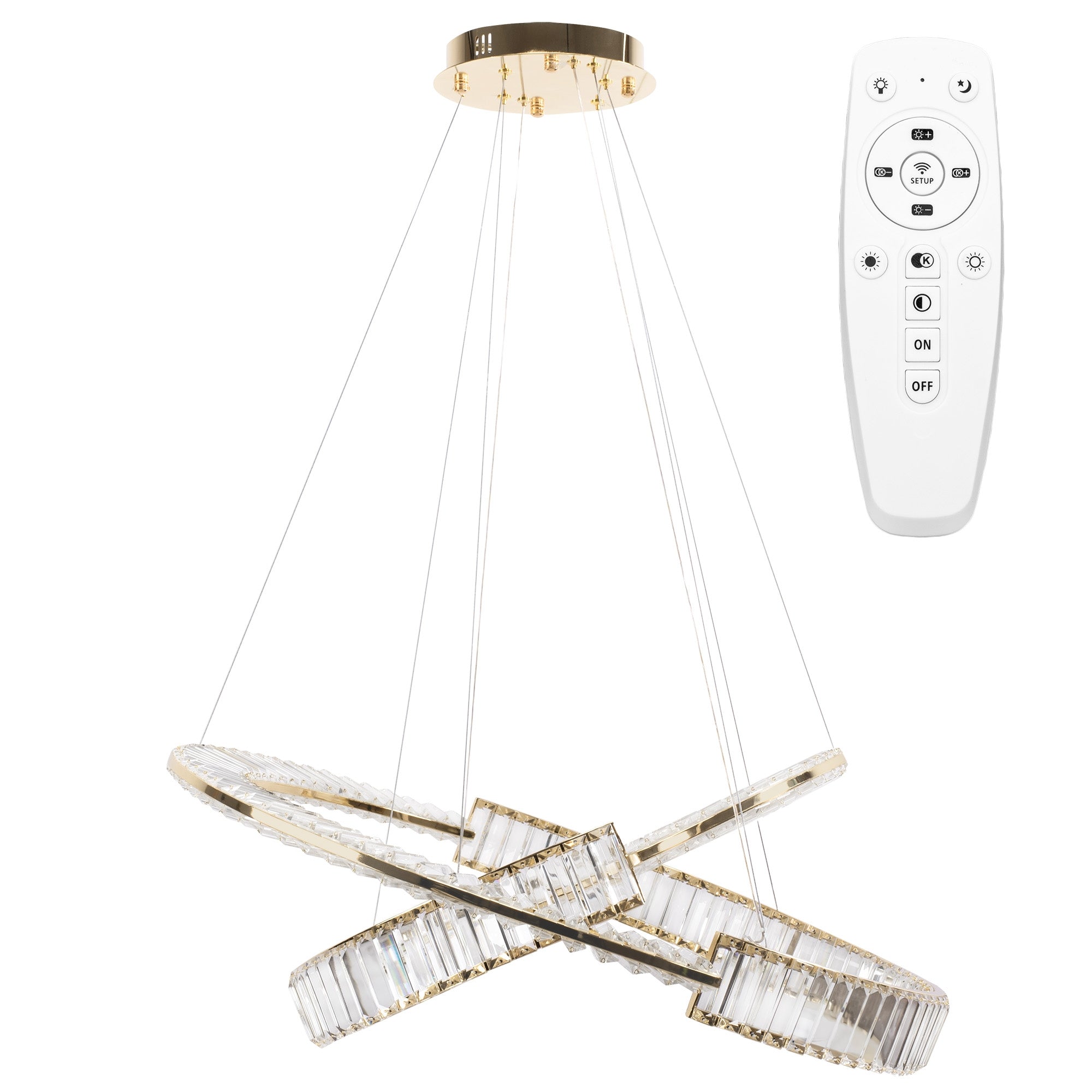Lampa Wisząca Led App1524-cp60/80 Gold  1