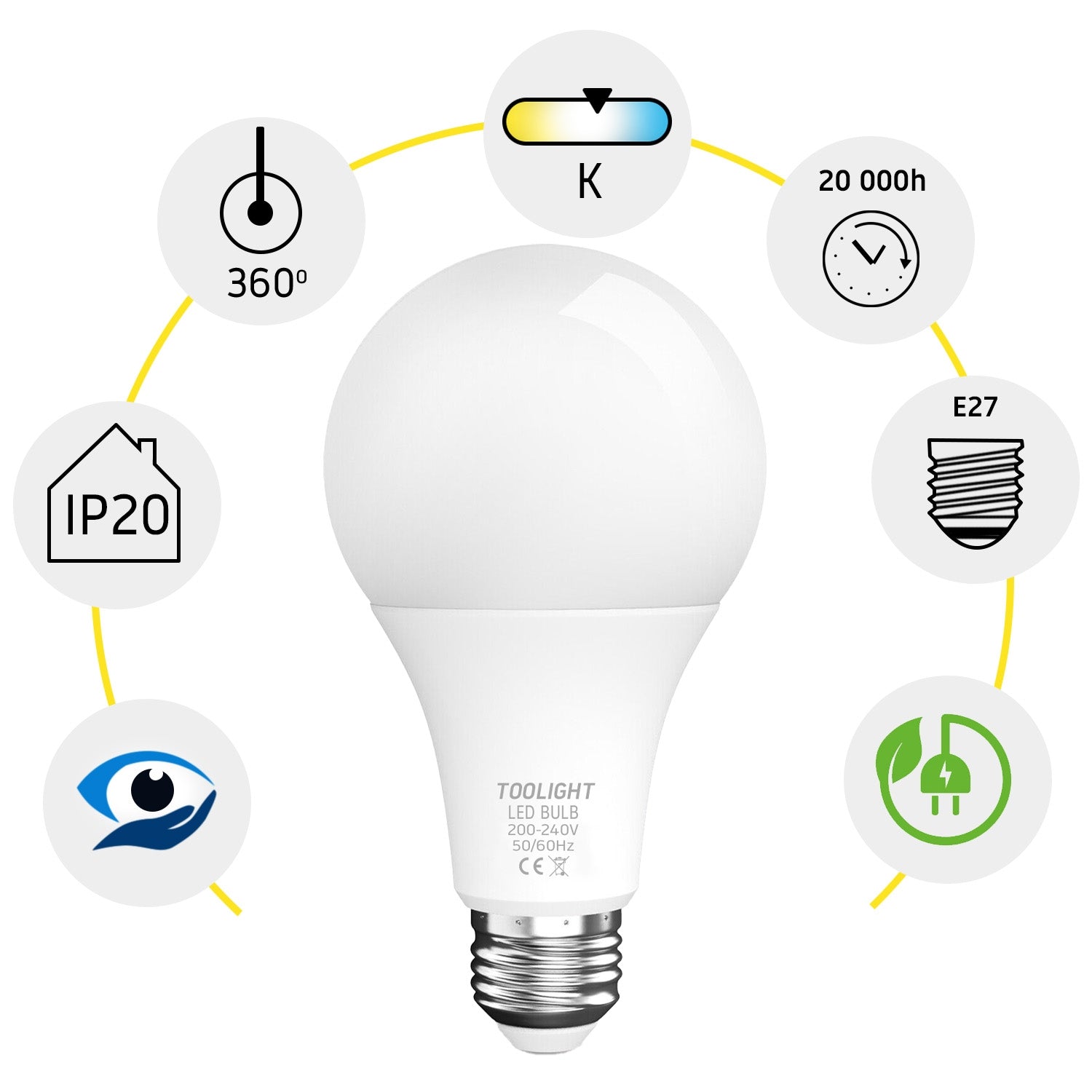 Żarówka Led Ciepła E-27 5w Rsl019  2