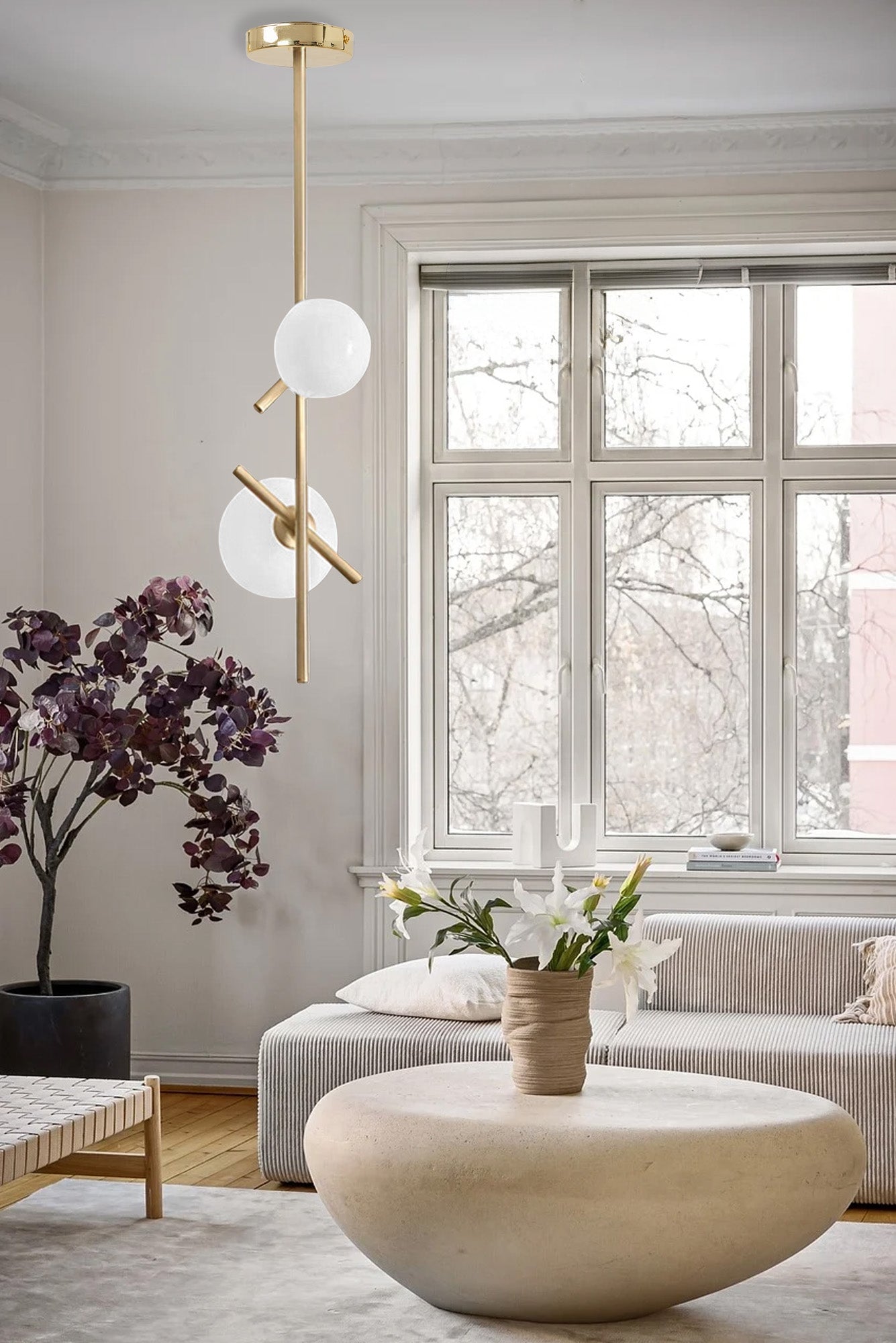 Lampa Sufitowa Wisząca Gold APP1666-2CP  4