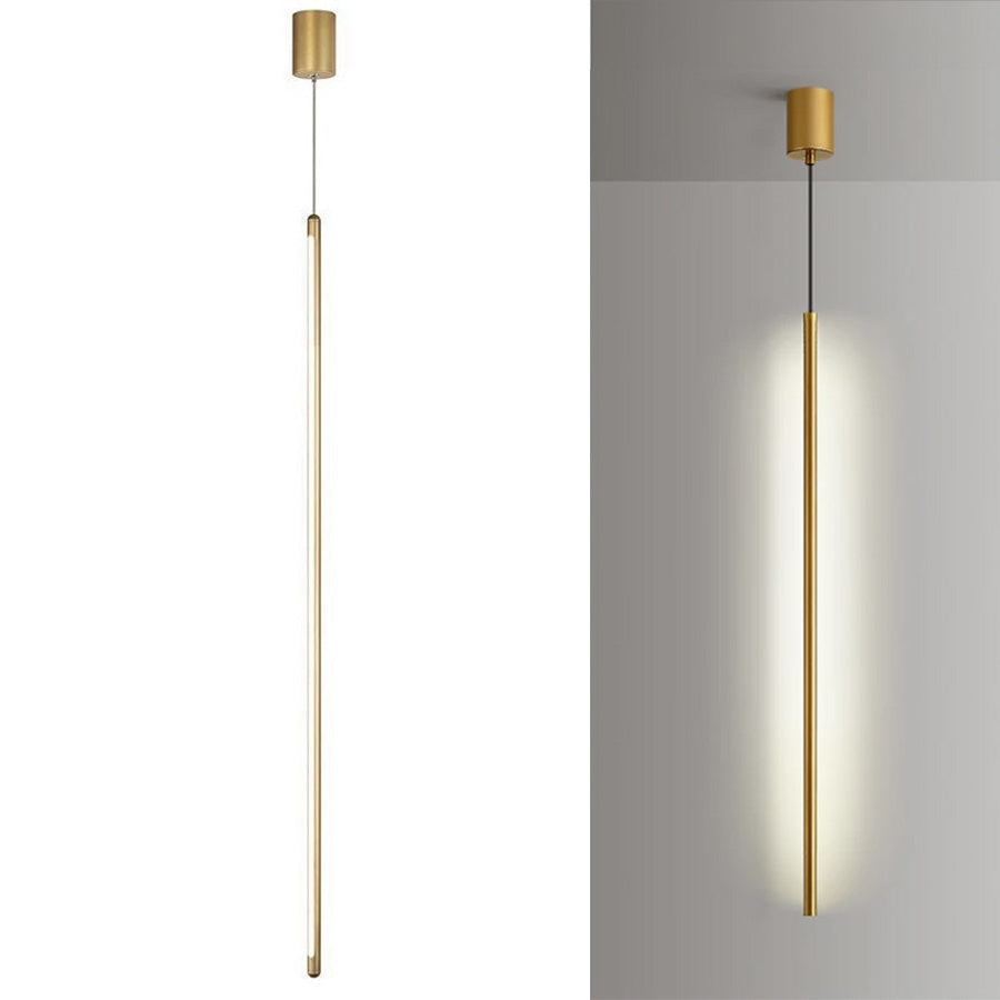 Lampa Sufitowa Wisząca Led App1414-c Gold 100cm  1