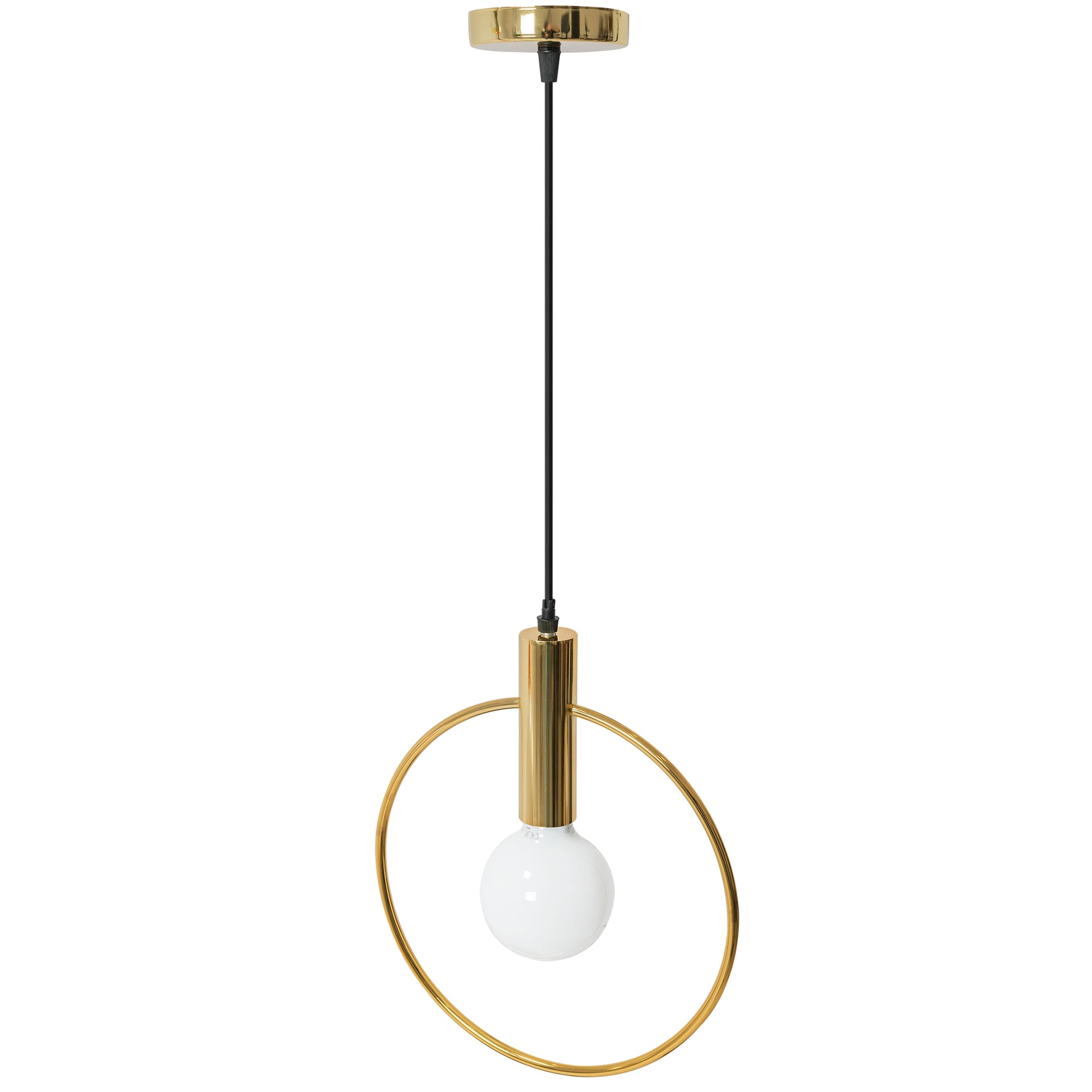 Lampa Sufitowa Wisząca APP485-1CP Złota  3