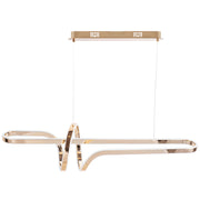 Lampa Wisząca Led G039-cp Złota  1