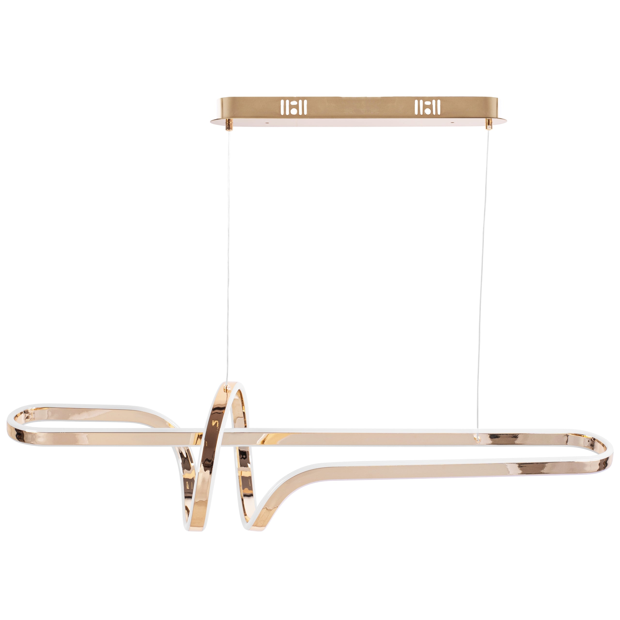 Lampa Wisząca Led G039-cp Złota  1