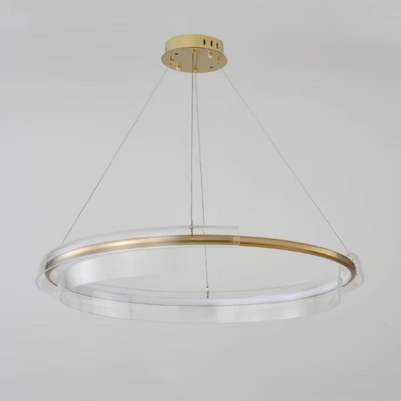 Lampa Sufitowa Wisząca Led App1672-cp Gold  7