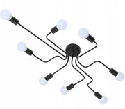 Lampa Sufitowa/ścienna Pająk Agaro 8  1
