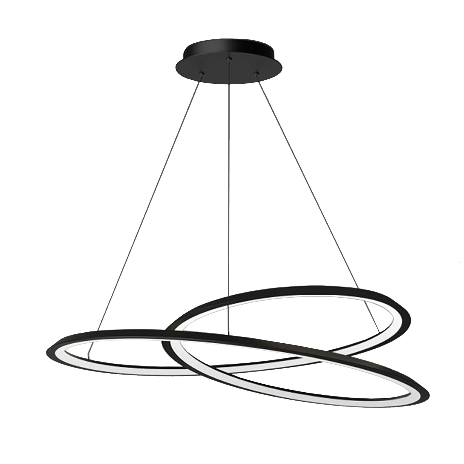 Lampa Wisząca App1194-cp Czarna  1