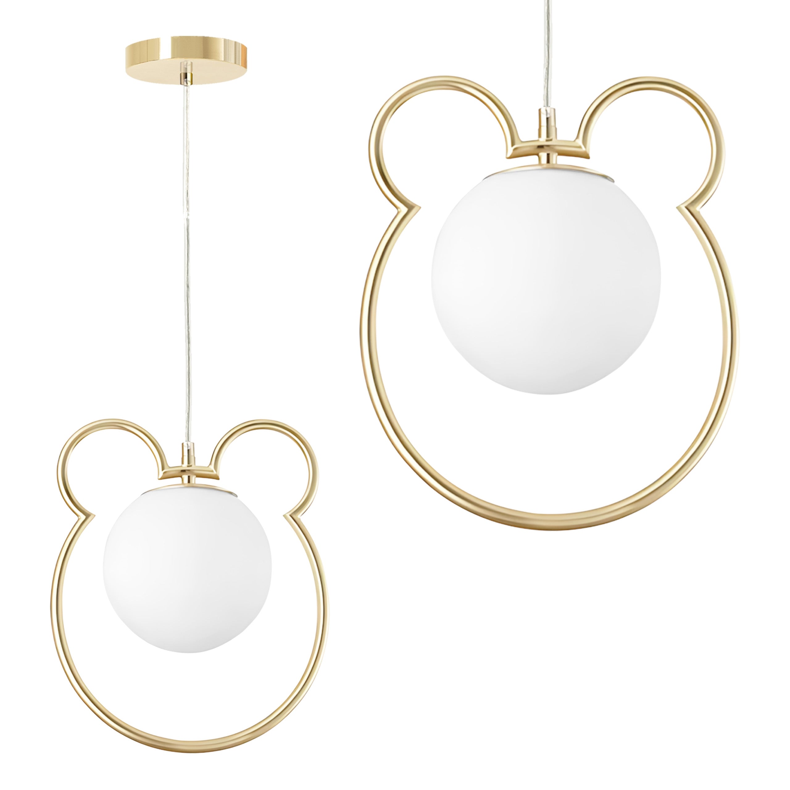 Lampa Sufitowa Wisząca Gold G105-1w  1