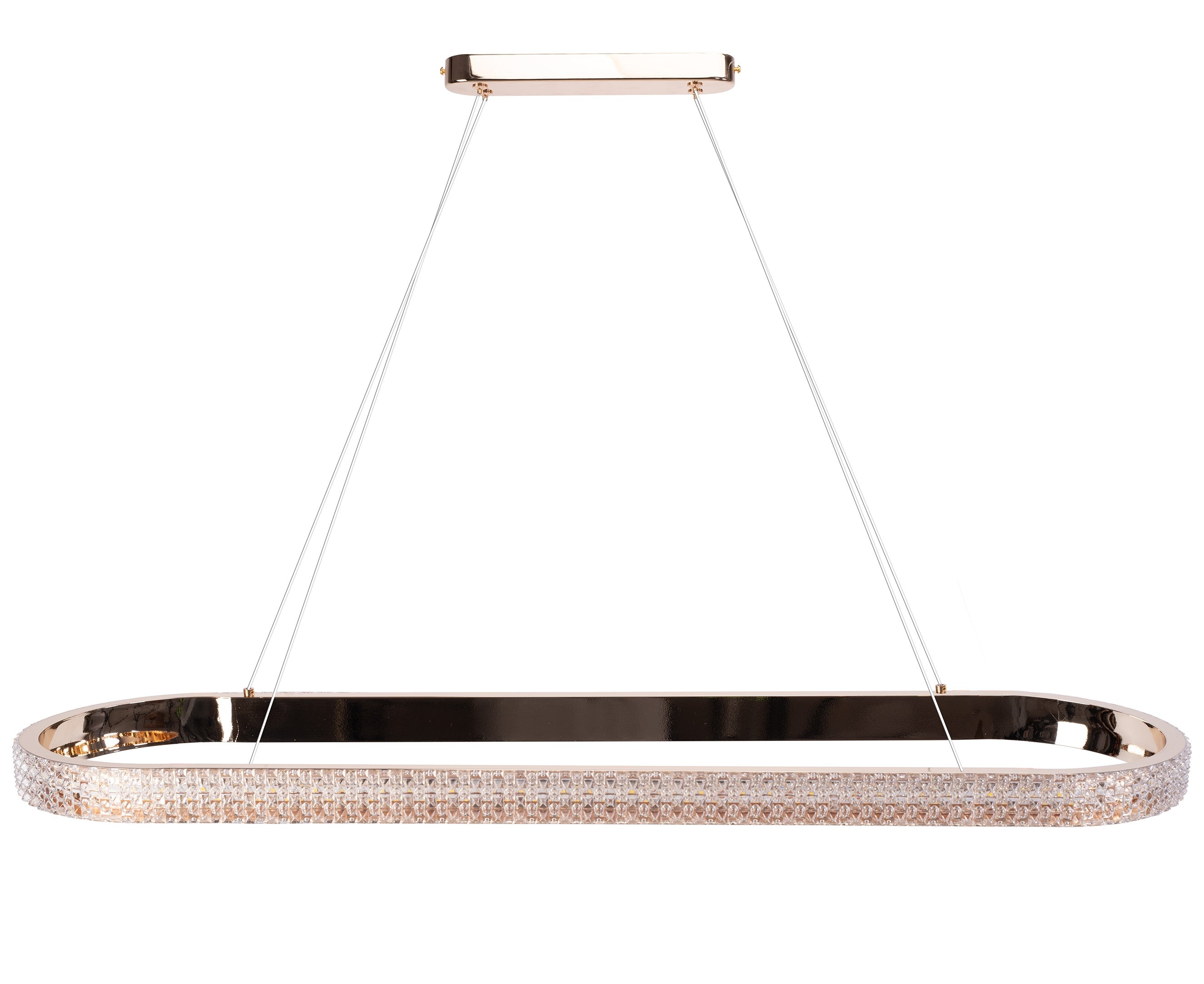 Lampa Wisząca Led App1751-cp Złota 90 Cm  1