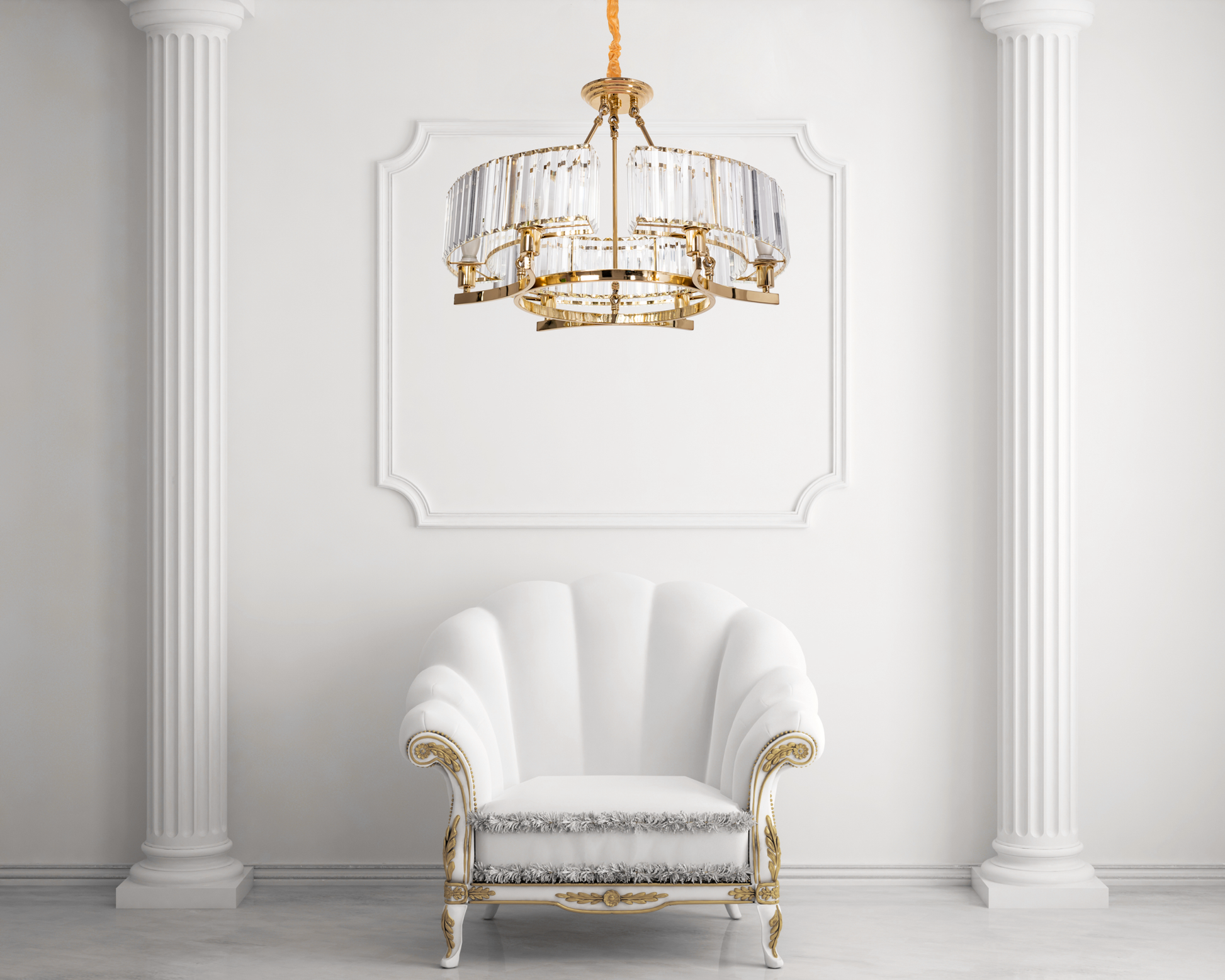 Lampa Wisząca Z Kryształami APP789-6C  7