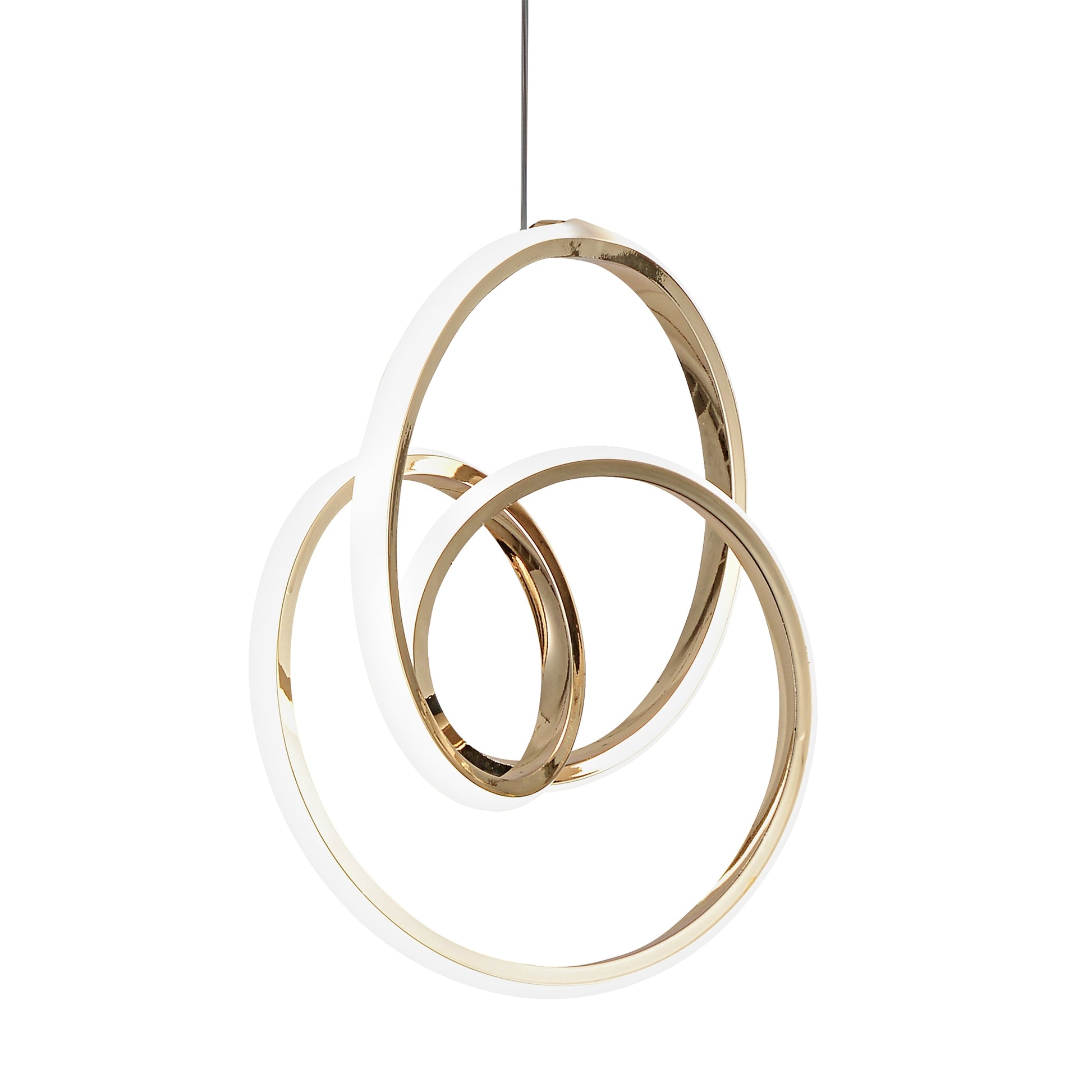 Lampa Wisząca Led G076-1cp Złota  6