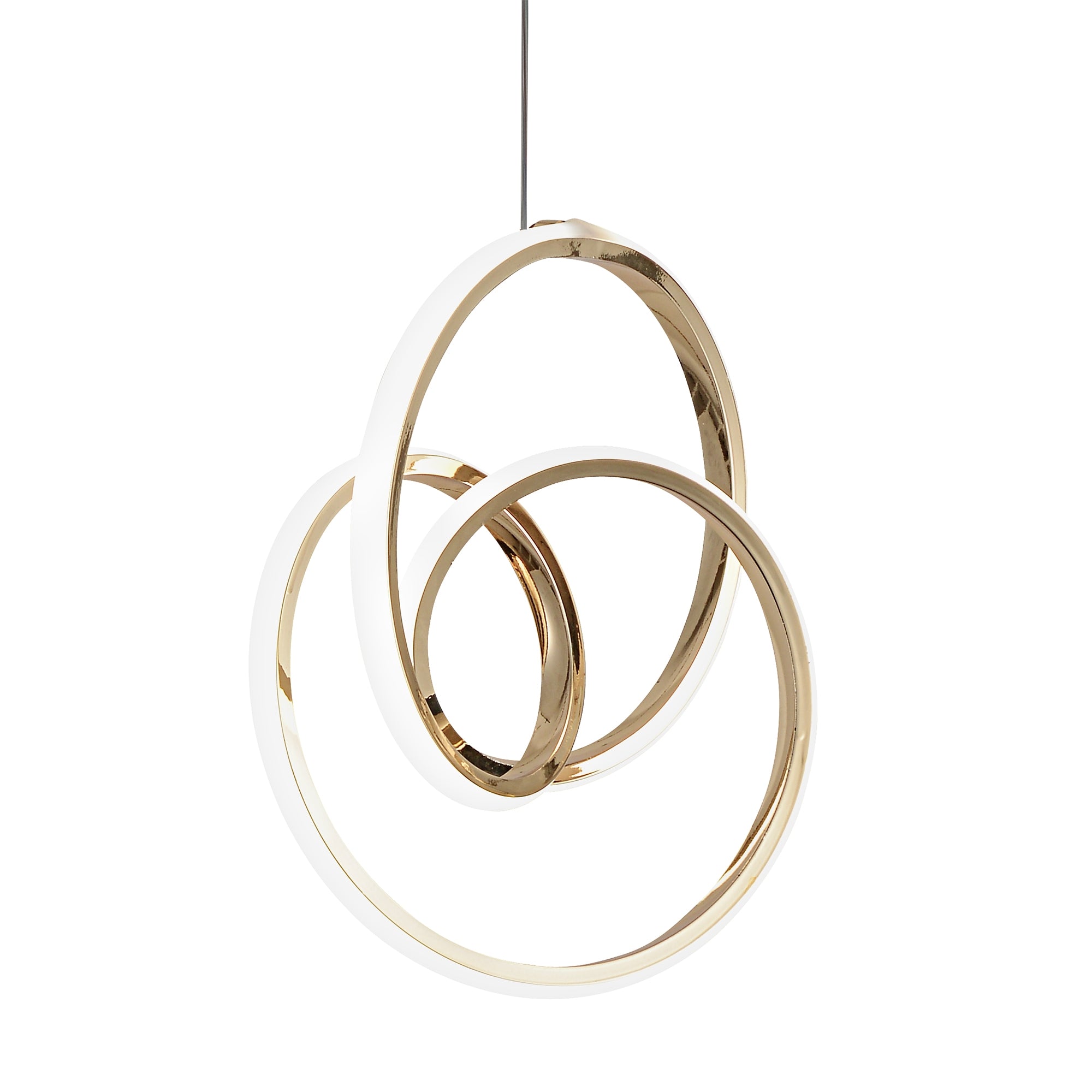 Lampa Wisząca Led G076-1cp Złota  6