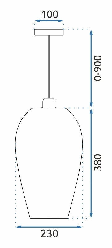 Lampa Wisząca Boho APP986-1CP  8
