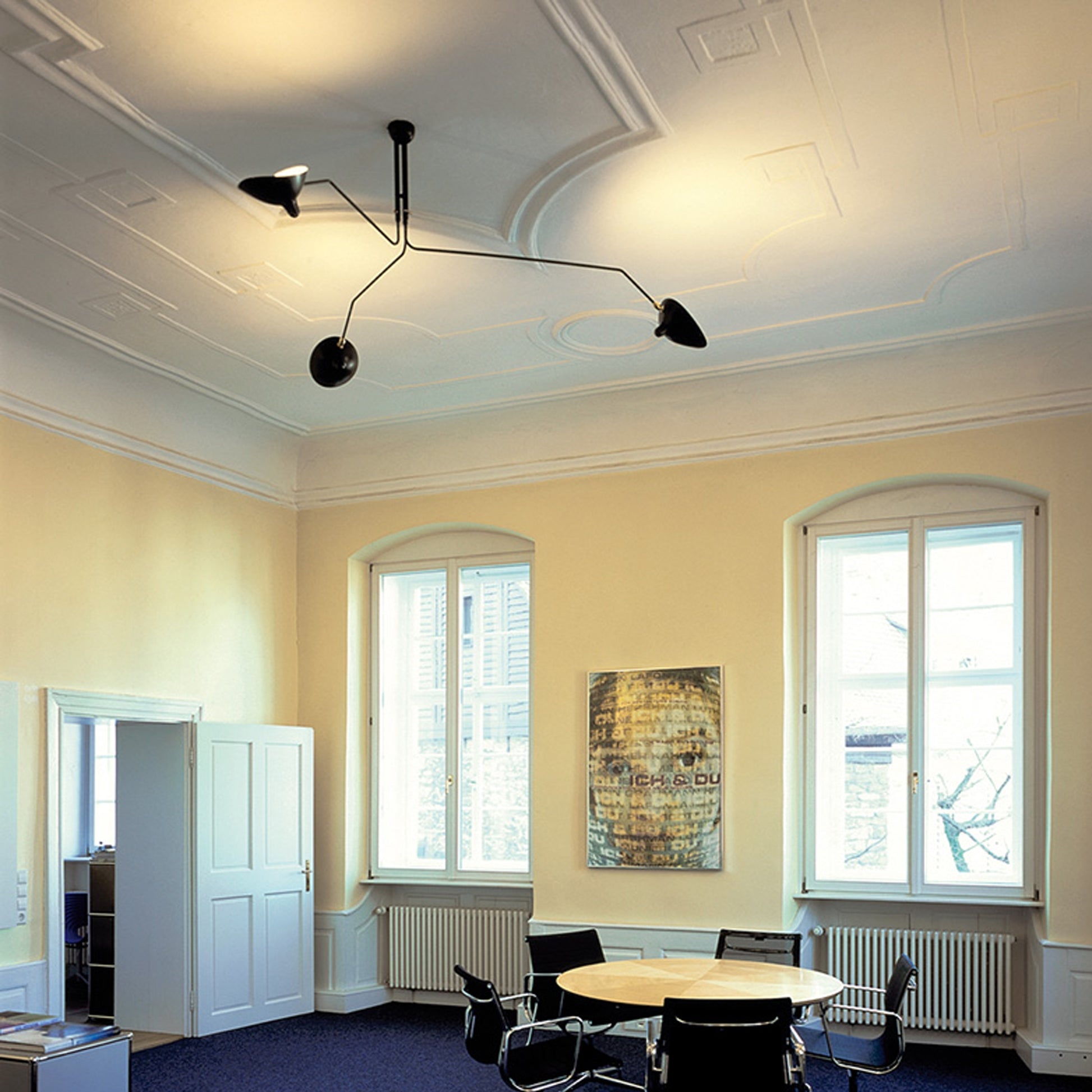 Lampa Sufitowa 3 Ramienna APP569-3C Czarna  6