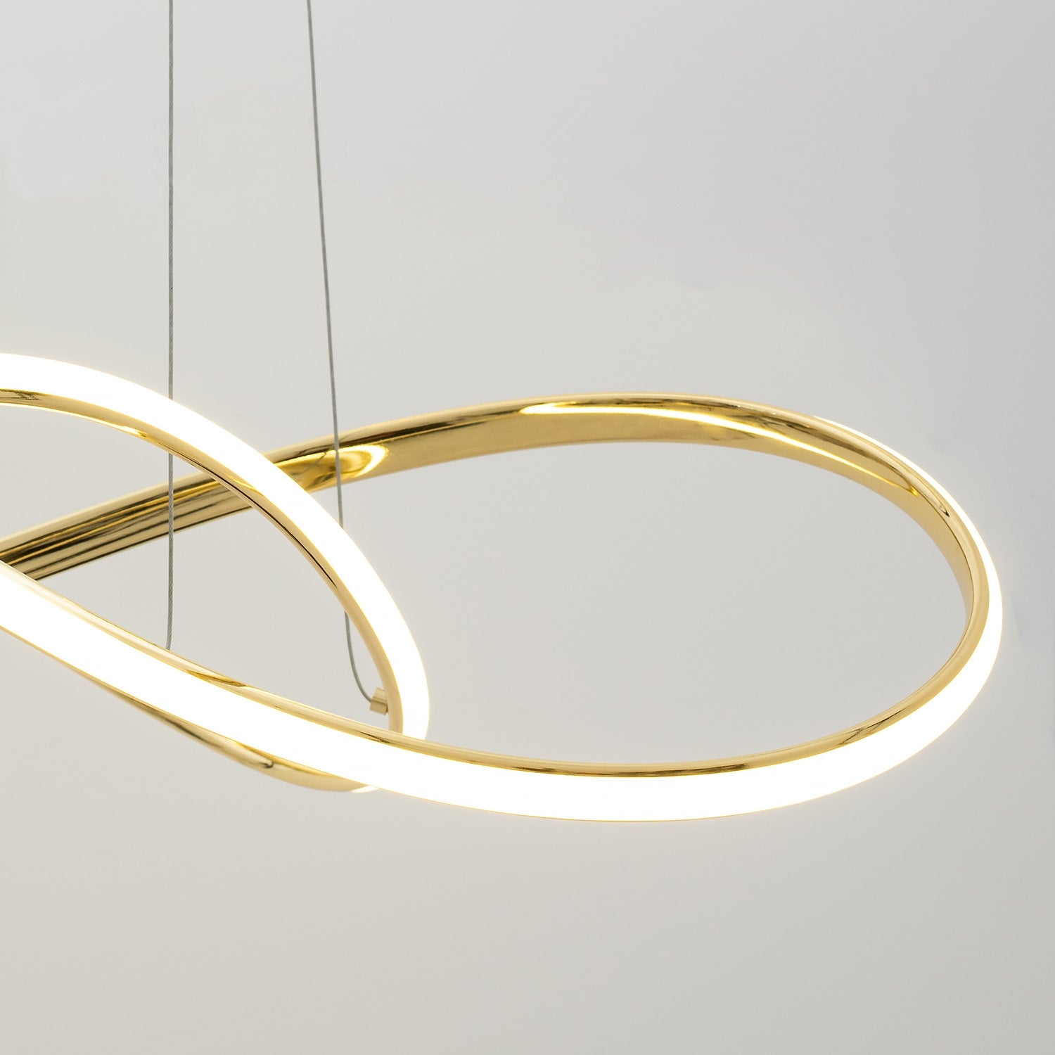 Lampa Sufitowa Wisząca Led App1601-cp Gold  3