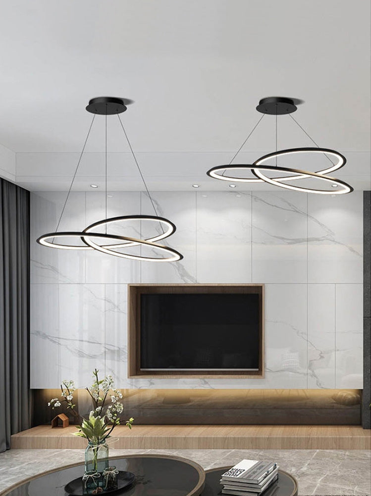 Lampa Wisząca App1194-cp Czarna  8