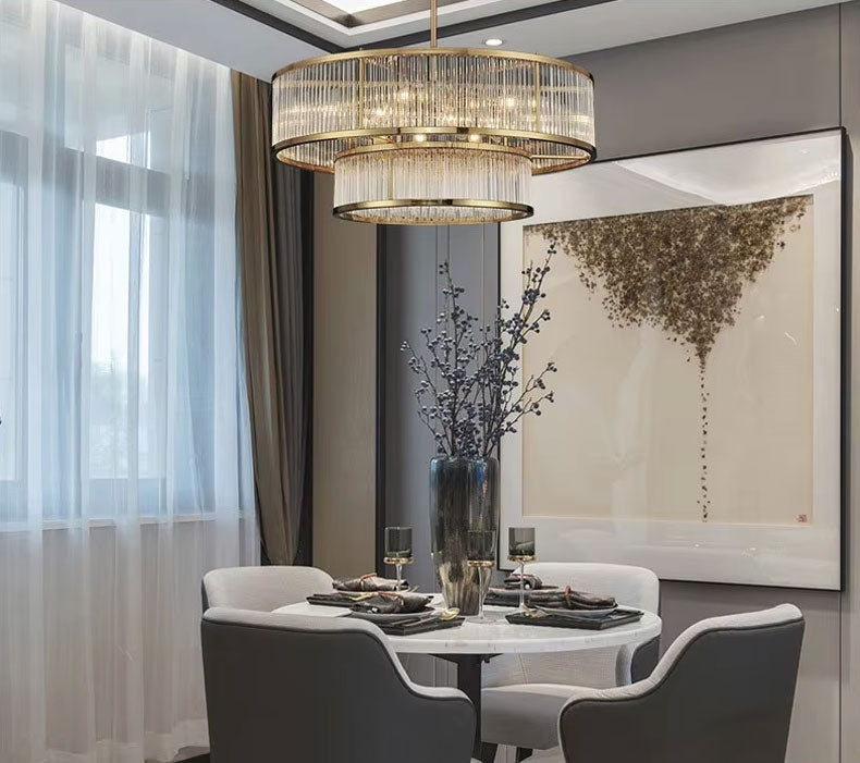 Lampa Kryształowa Wisząca APP1562-8CP  2