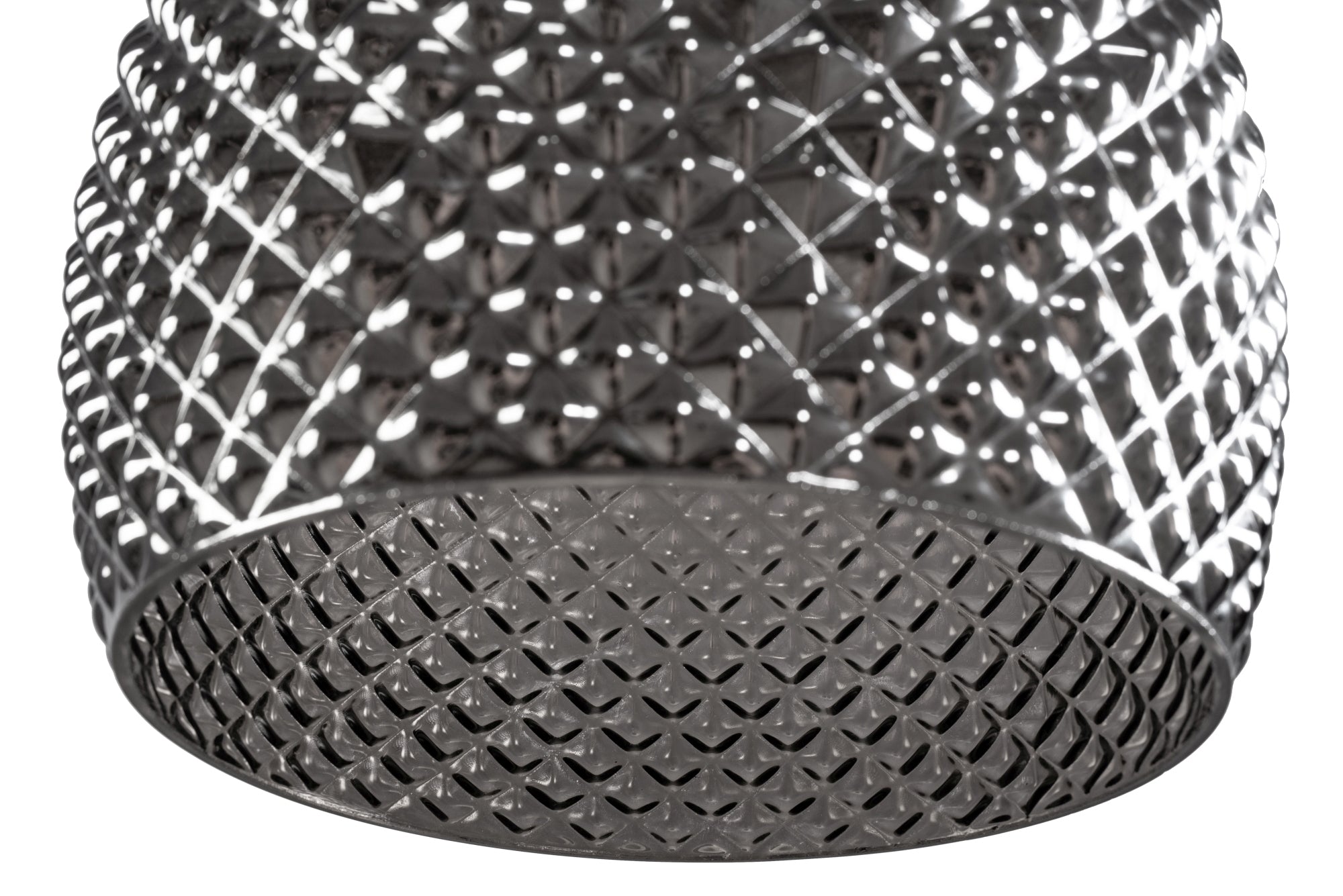 Lampa Sufitowa Szklana Retro APP897-1CP Czarna  4