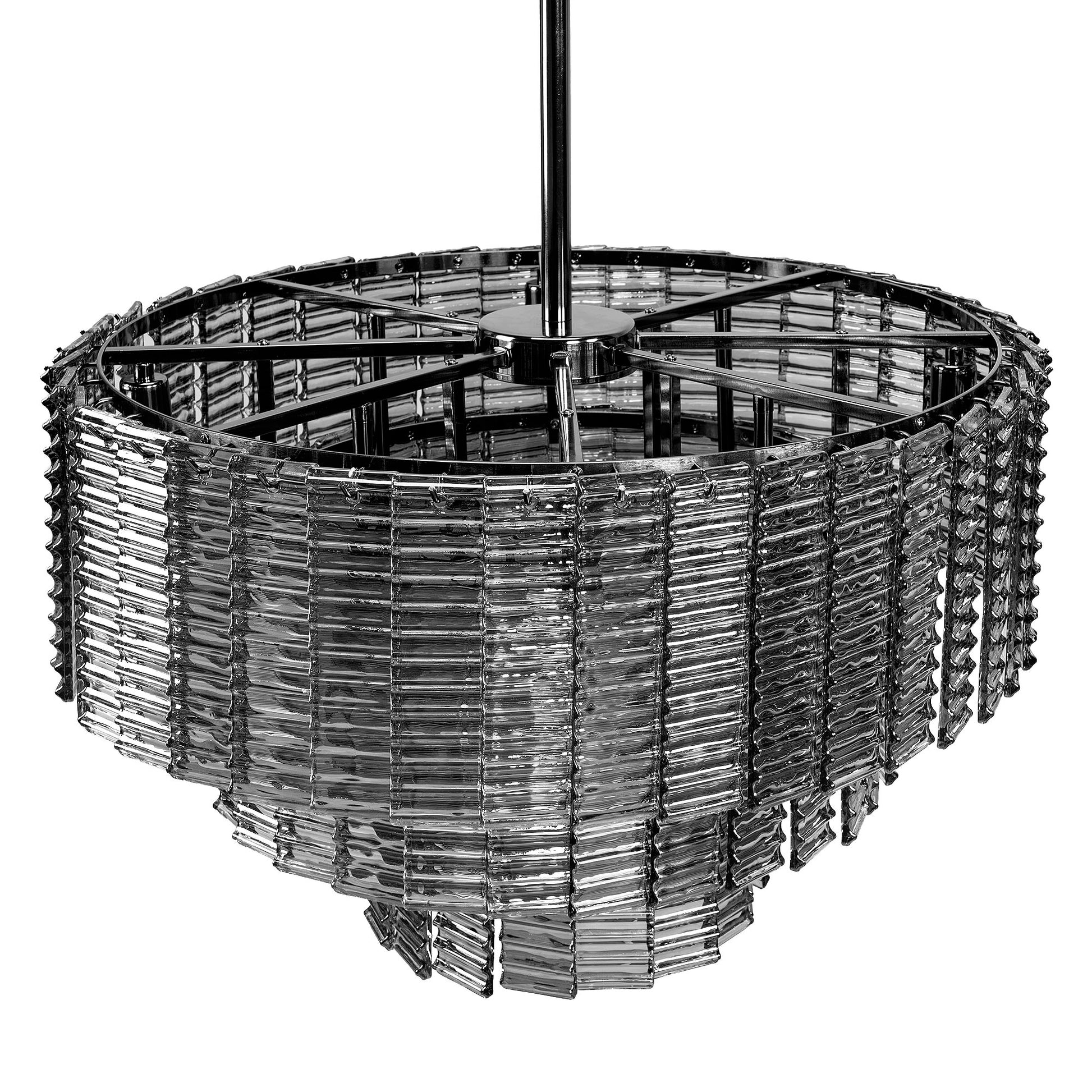 Lampa Sufitowa Wisząca APP1678-8CP Szara  7