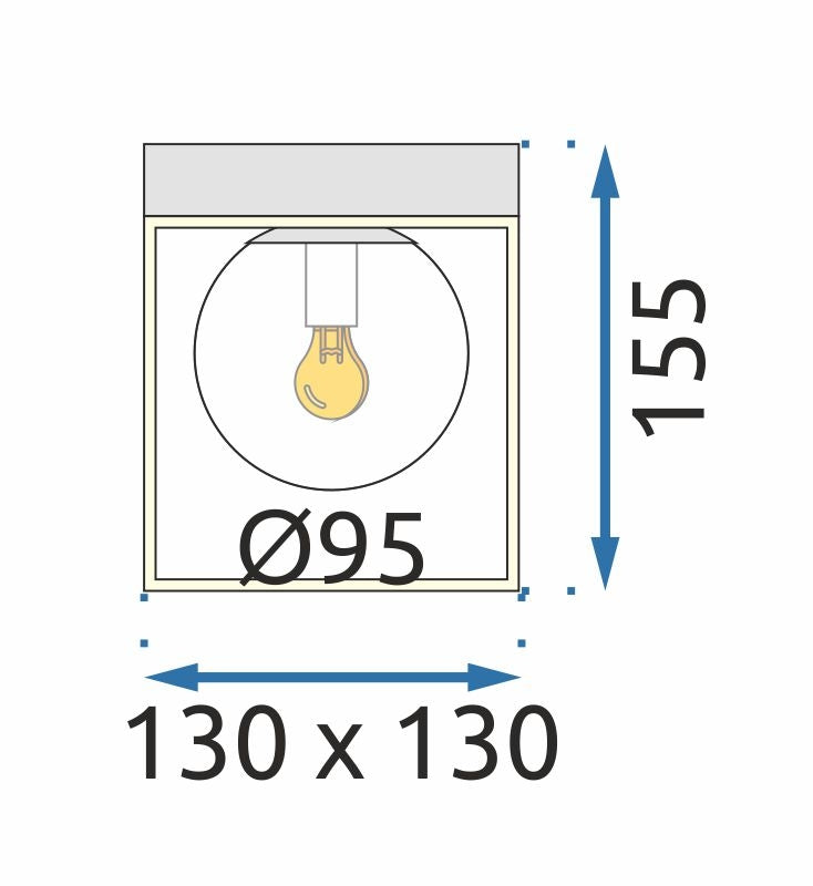 Lampa Sufitowa Plafon APP1166-1C Gold White  6