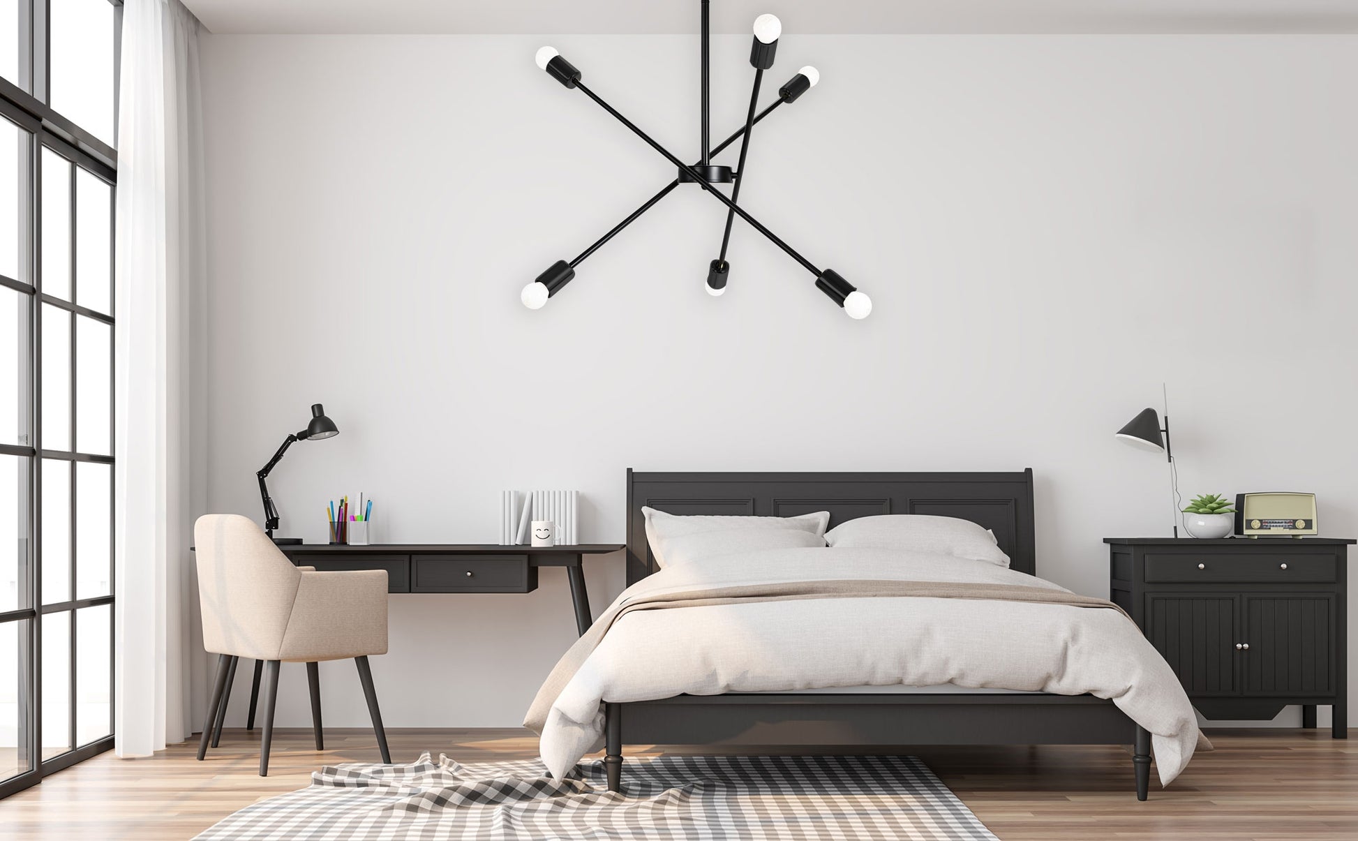 Lampa Wisząca APP1114-6CP  4