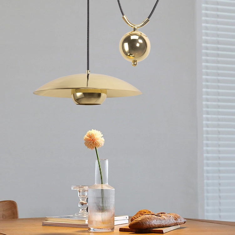 Lampa Sufitowa Wisząca APP1451-1CP Złota  6