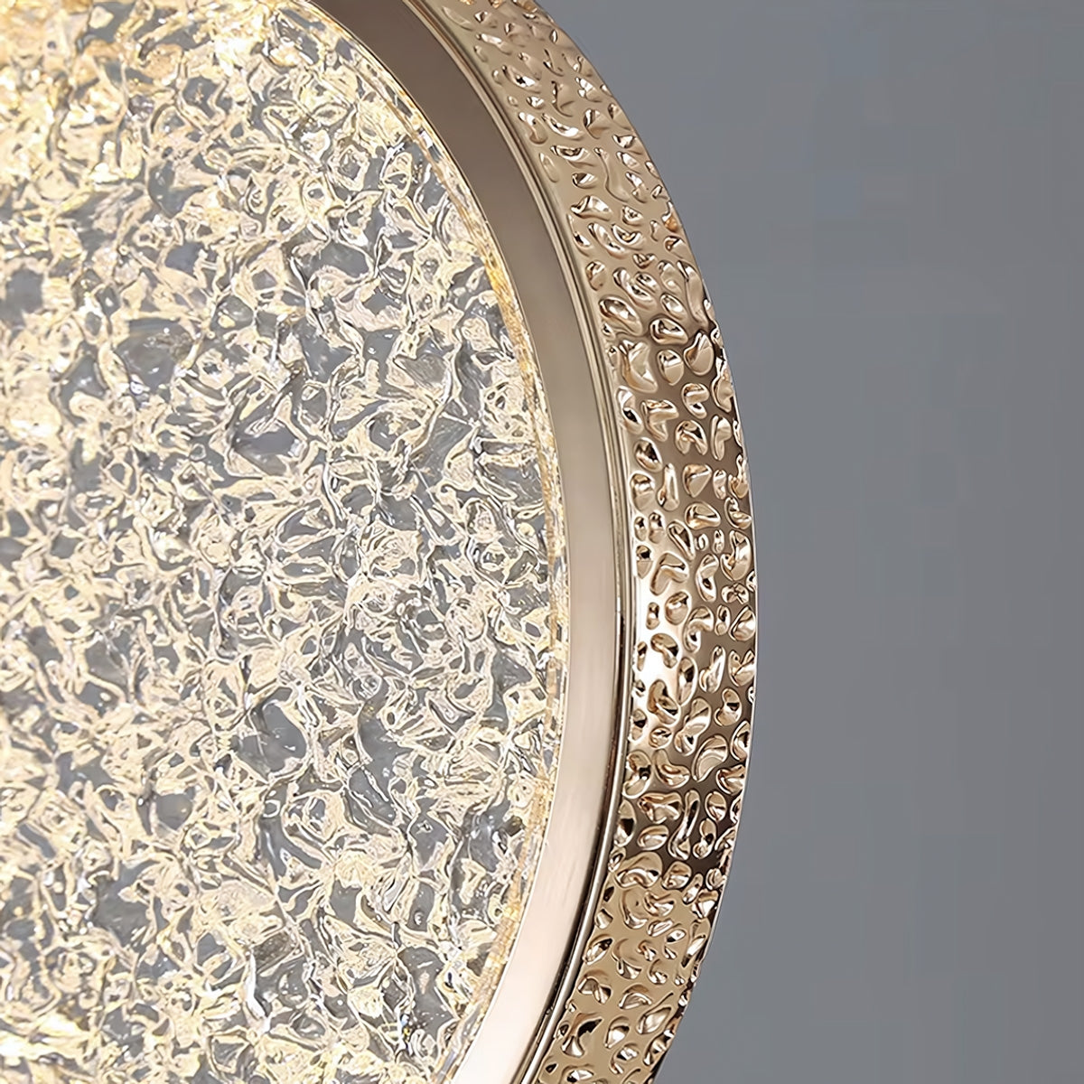 Lampa Wisząca Kryształowa Led G089-1cp Złota  4