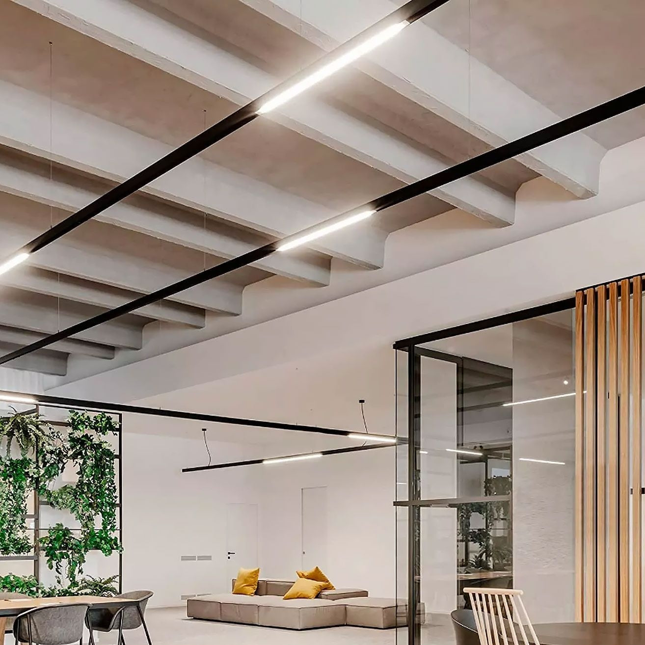 Panel Led Natynkowy 120cm Biały 35w  5