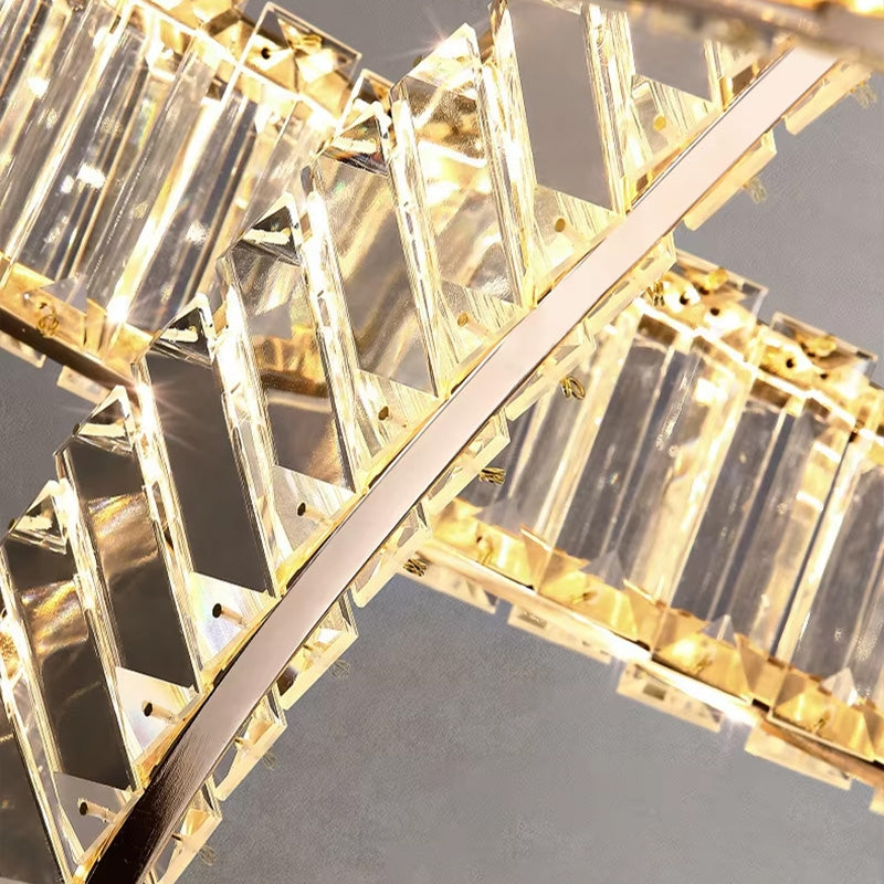 Lampa Sufitowa Wisząca Led App1538-cp Gold  6