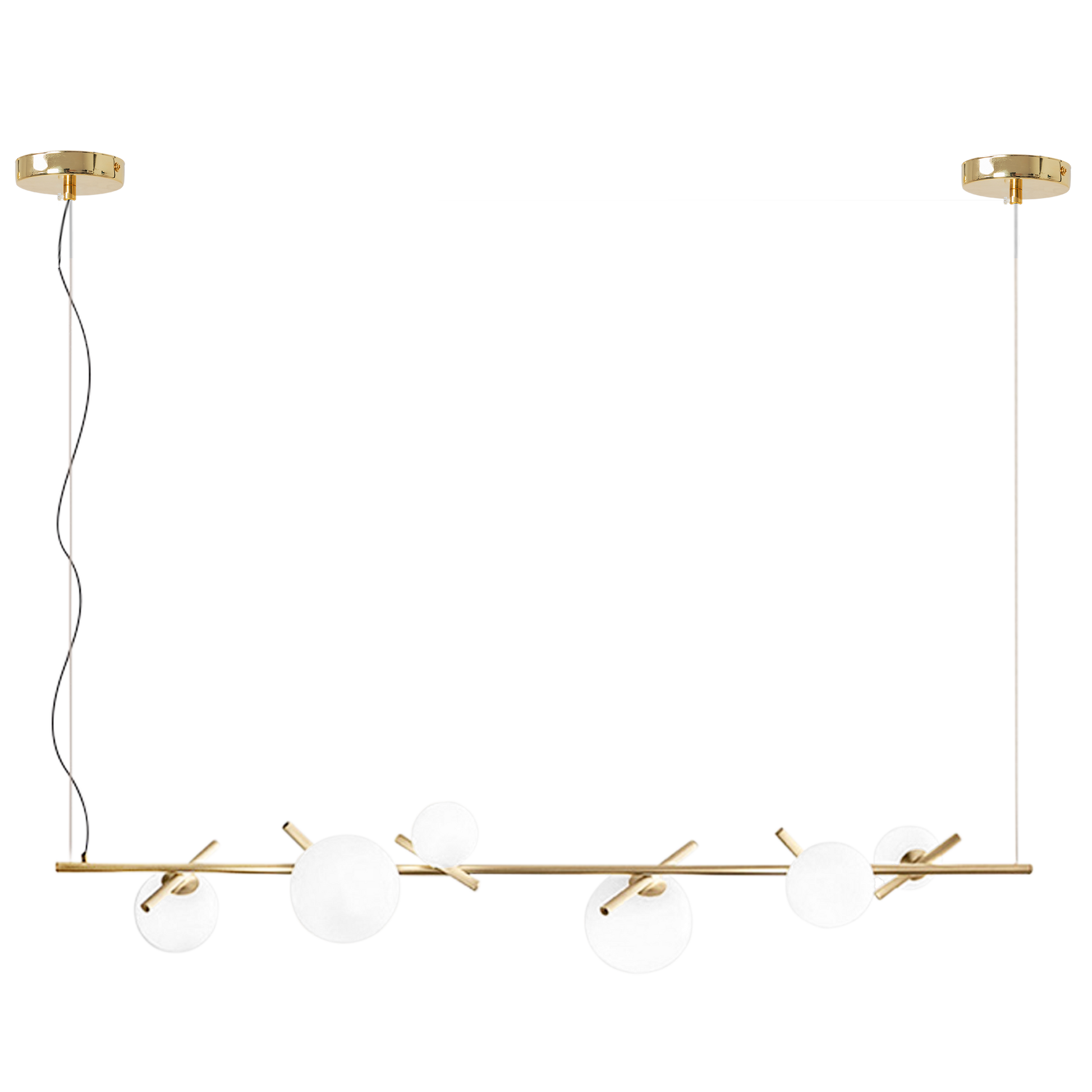 Lampa Sufitowa Wisząca Gold APP1664-6CP  1