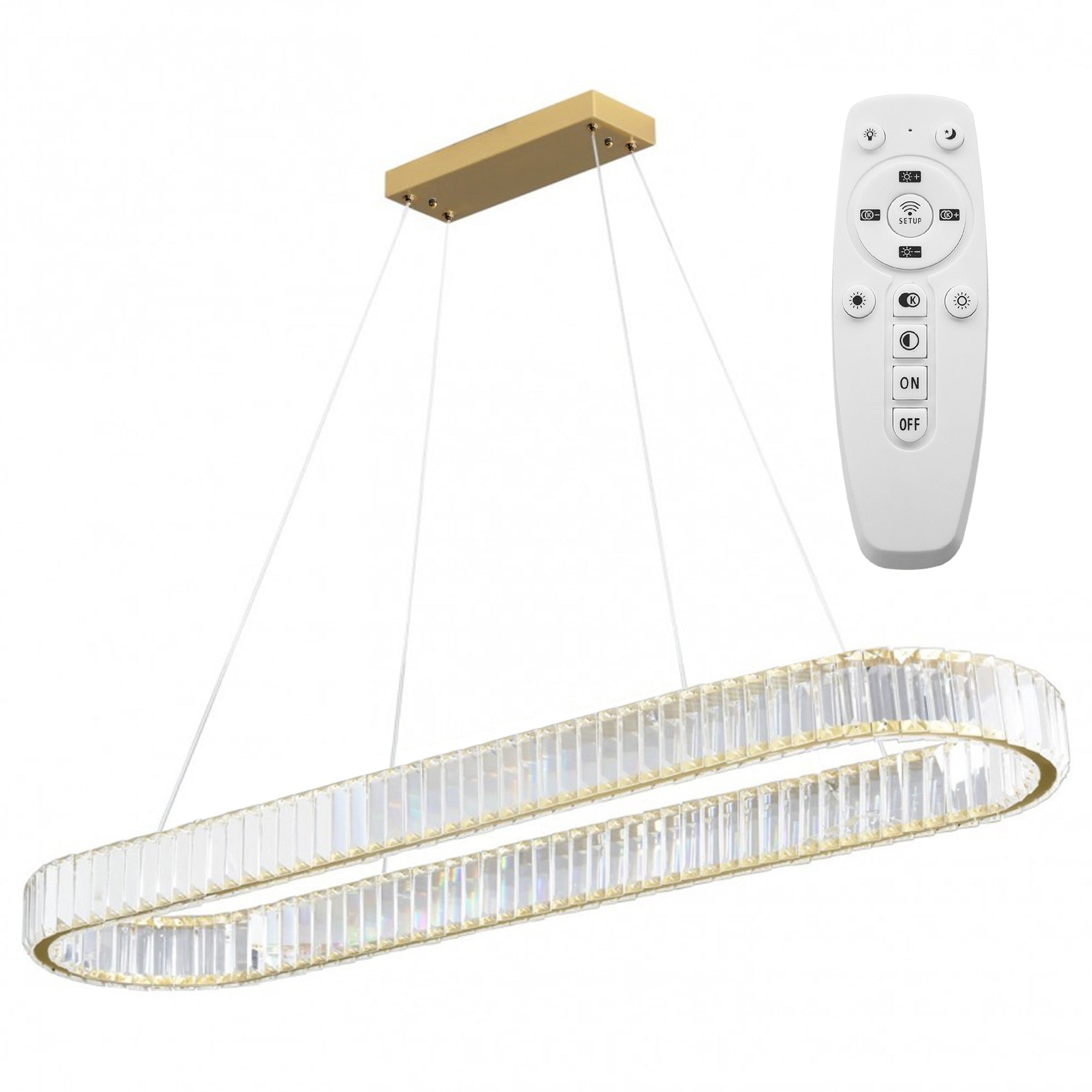 Lampa Wisząca Led App1508-cp Brush Gold  1