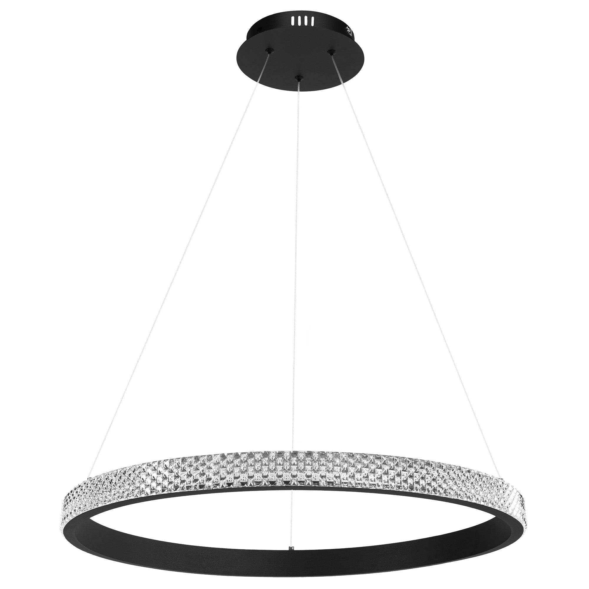 Lampa Sufitowa Wisząca Led App1512-cp Black  1
