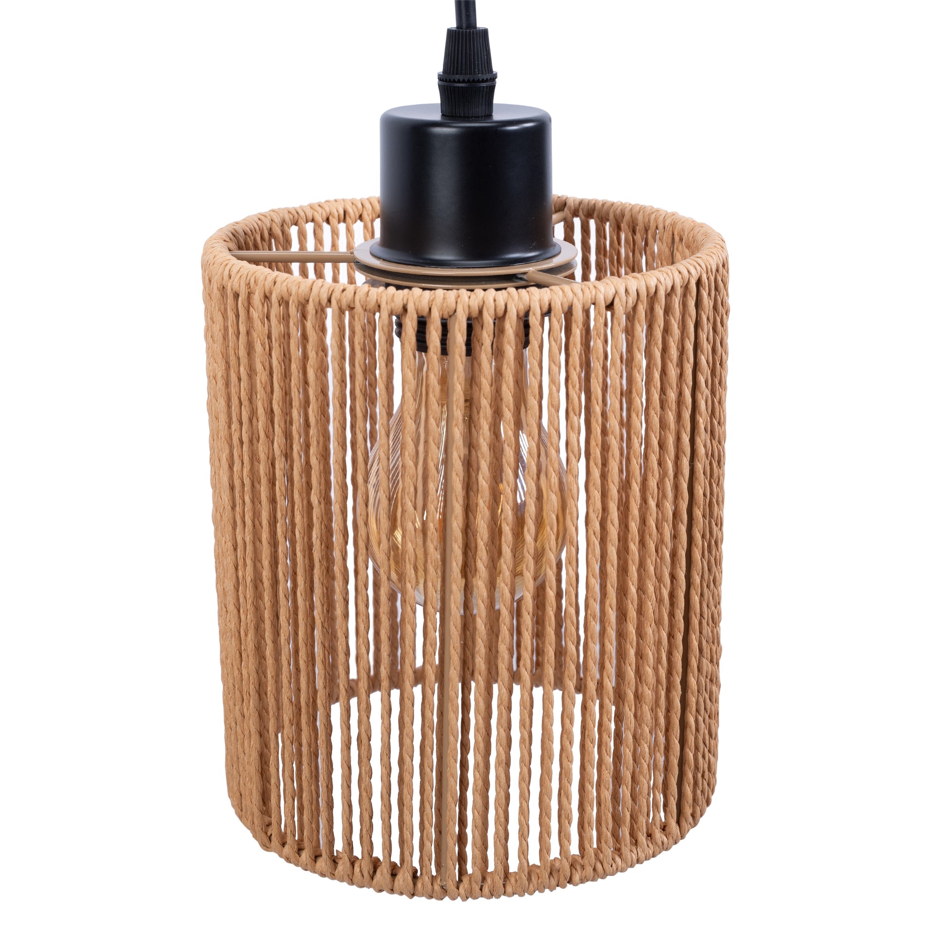 Lampa Sufitowa Wisząca APP1821-3CP Nature Black  5