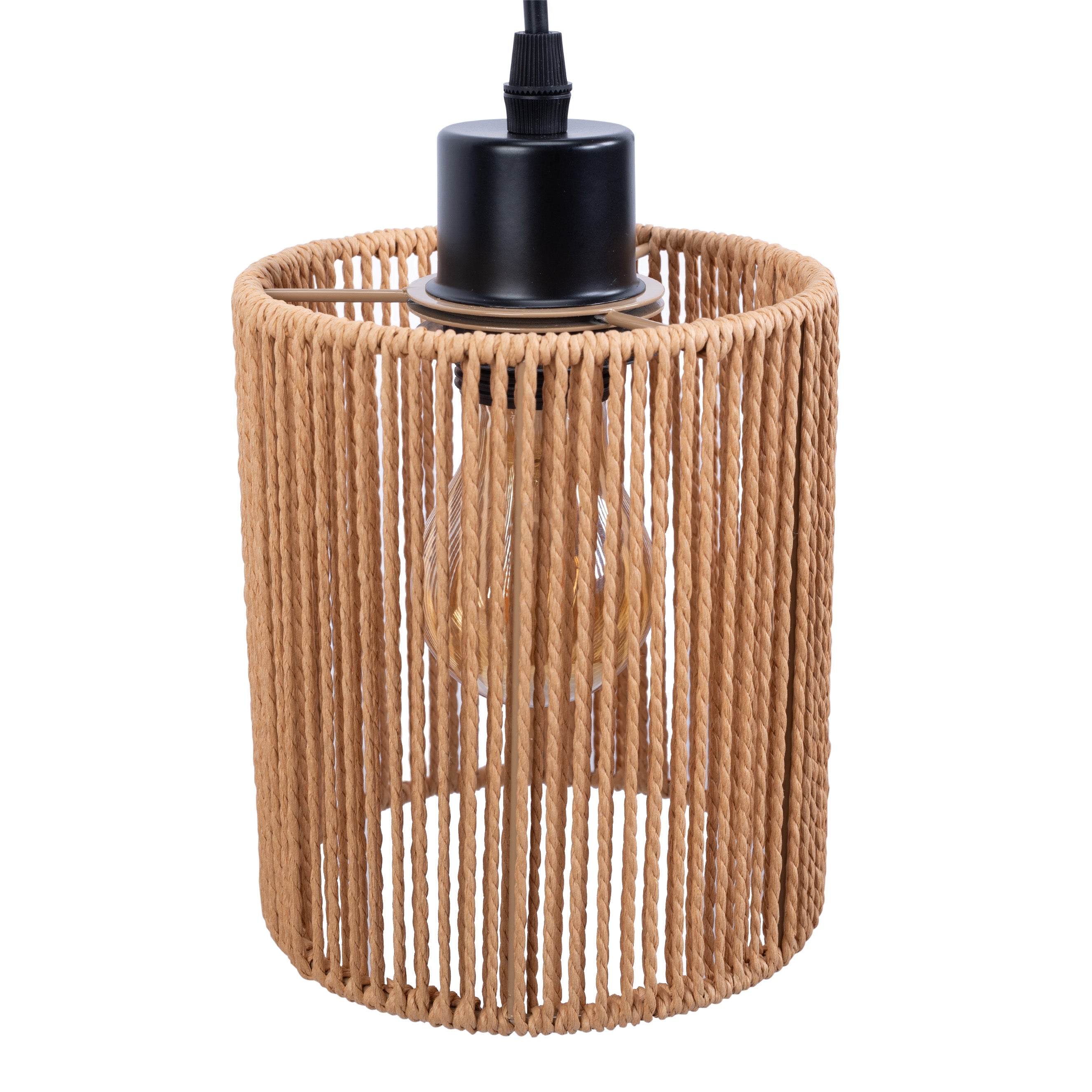 Lampa Sufitowa Wisząca APP1821-3CP Nature Black  5